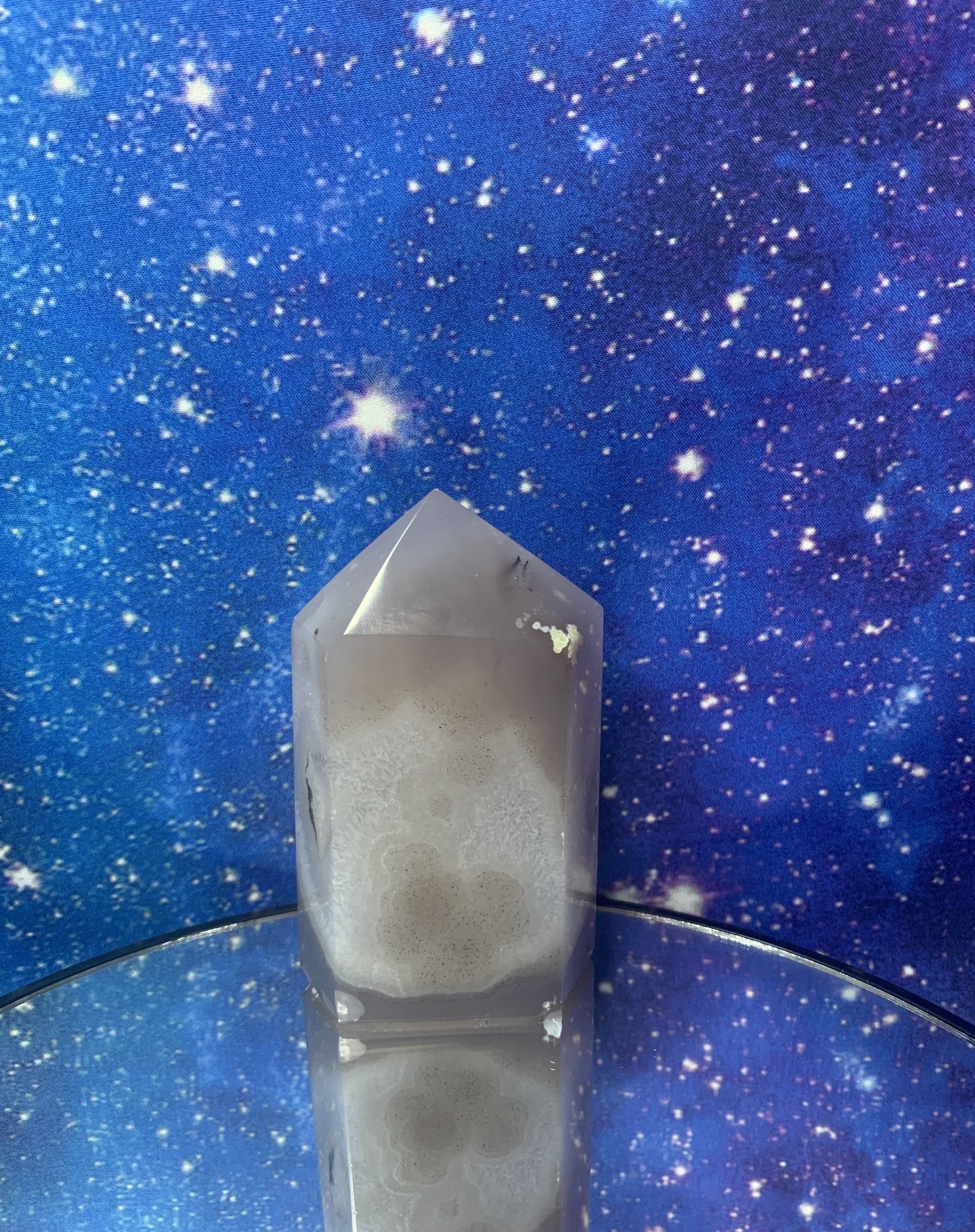 Amethyst Agate Geode Tower