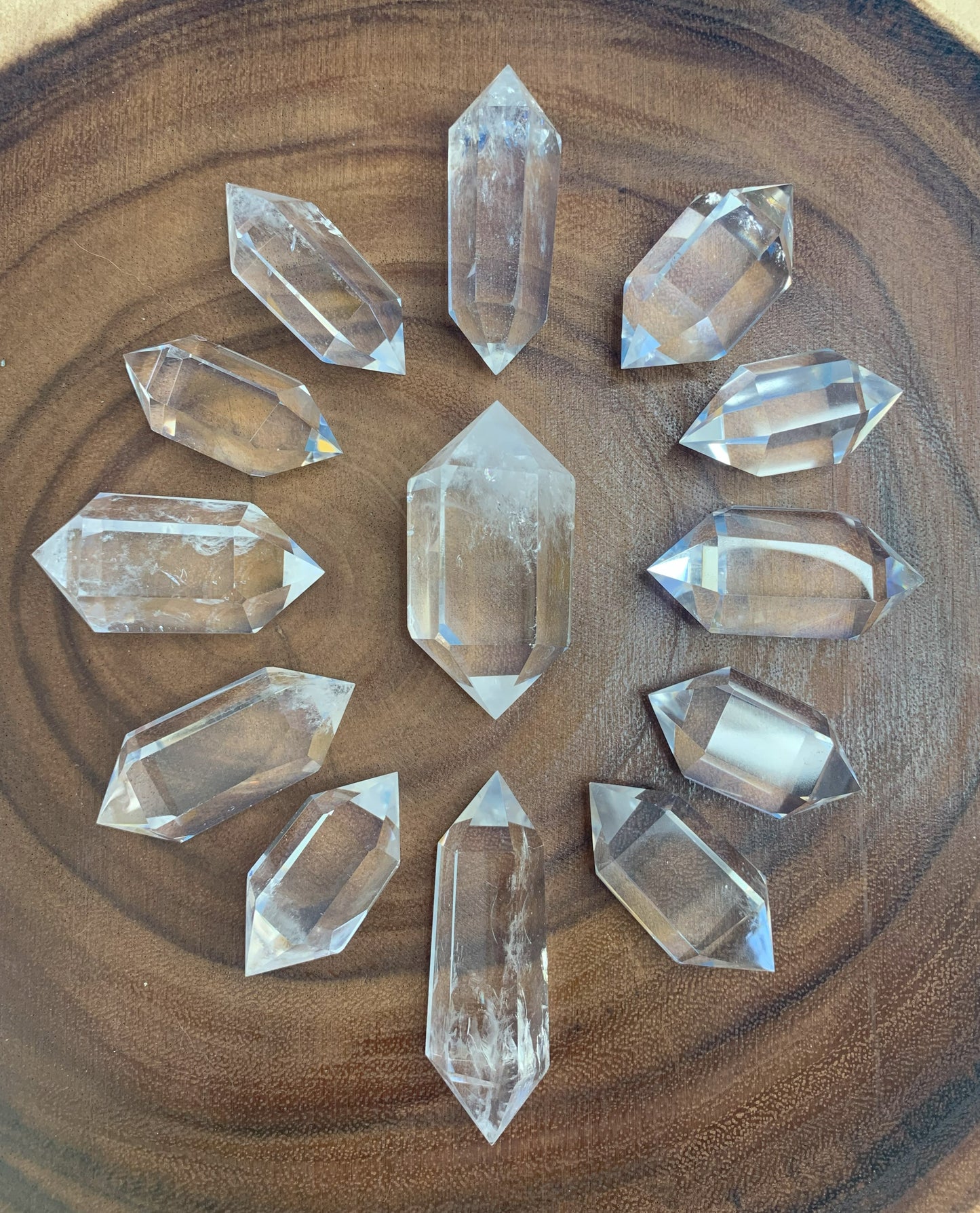 Clear Quartz Double Terminated Point