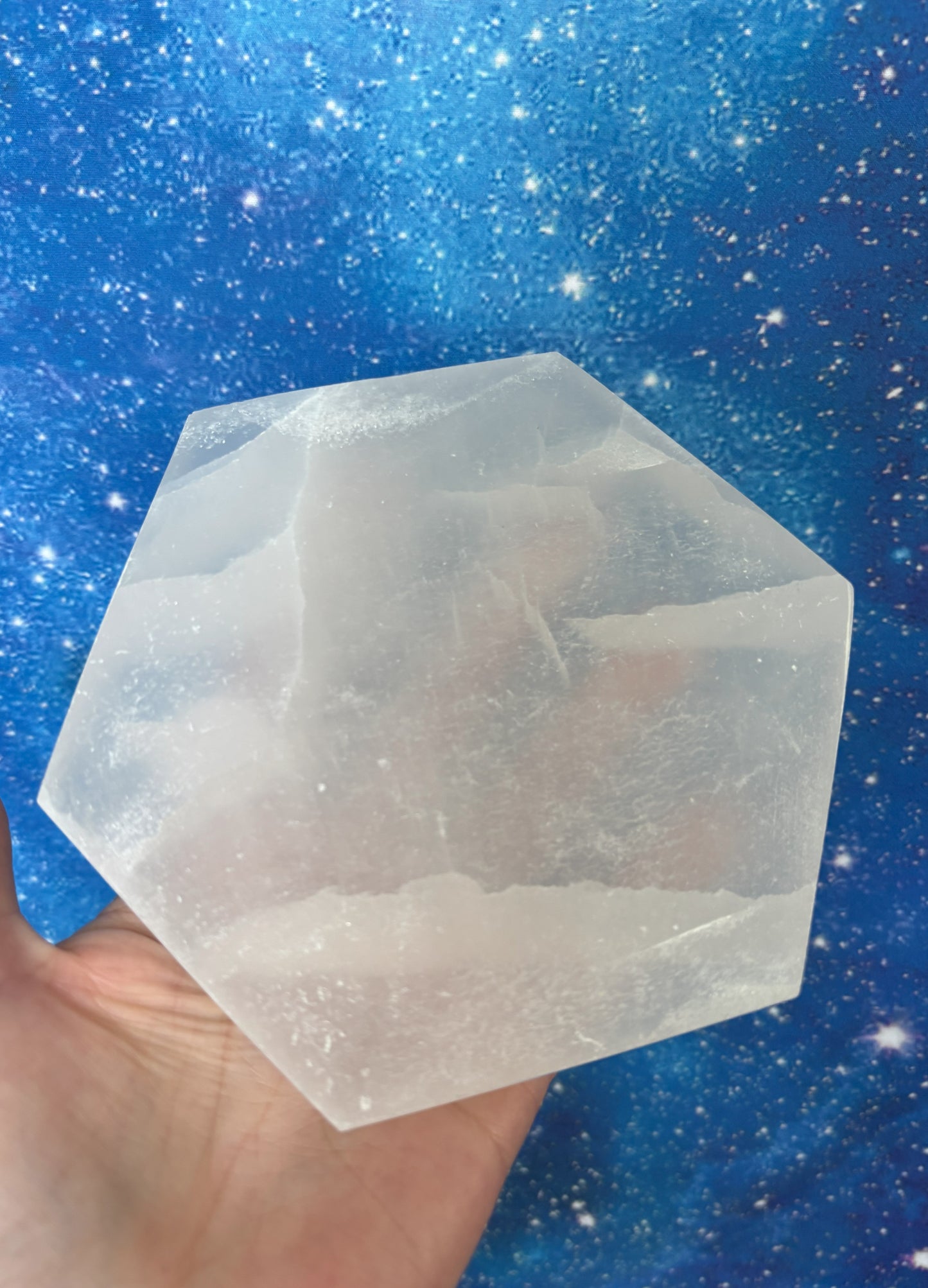 Hexagon Selenite Charging Plate