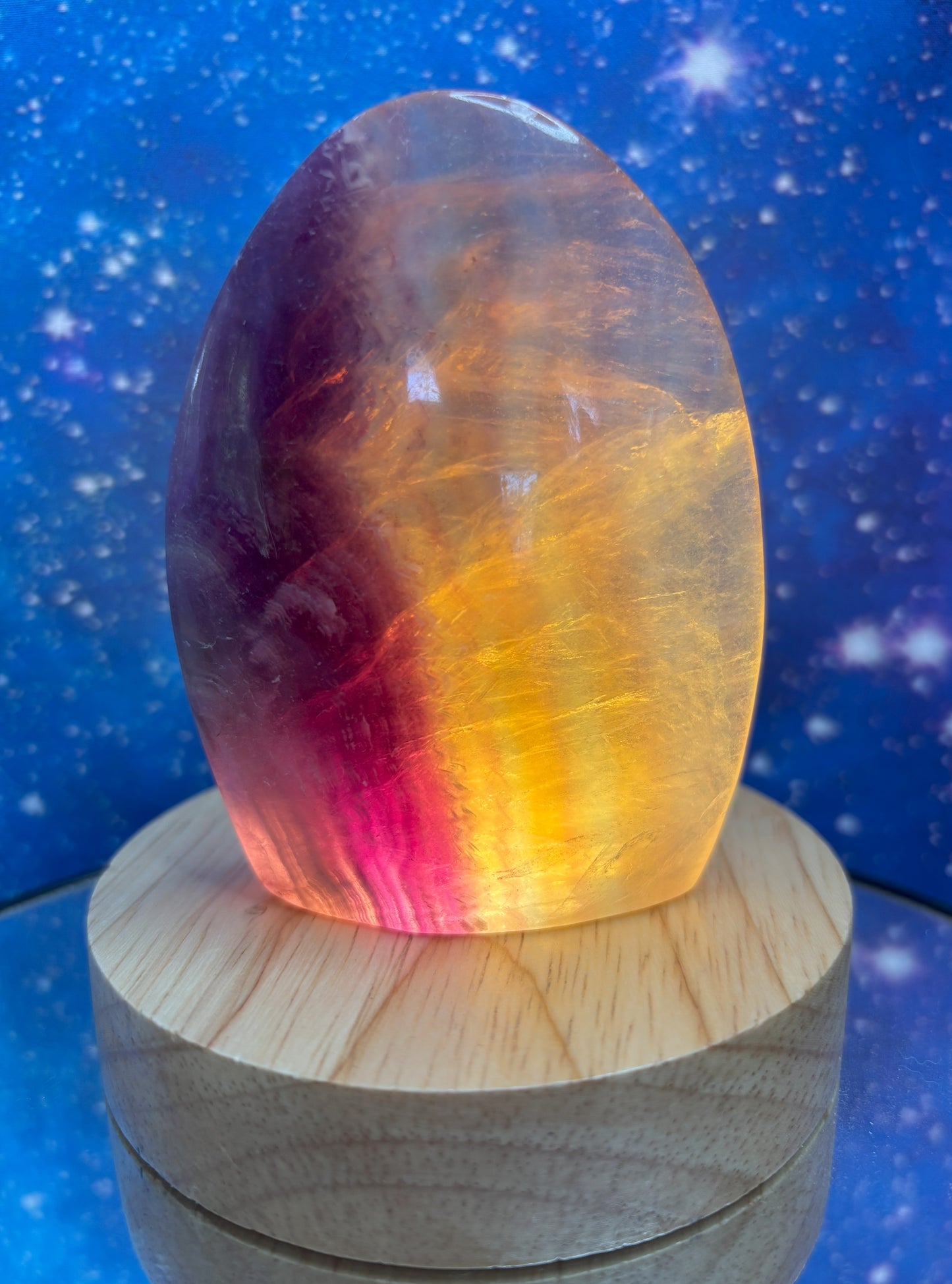 Rainbow Fluorite Free Form