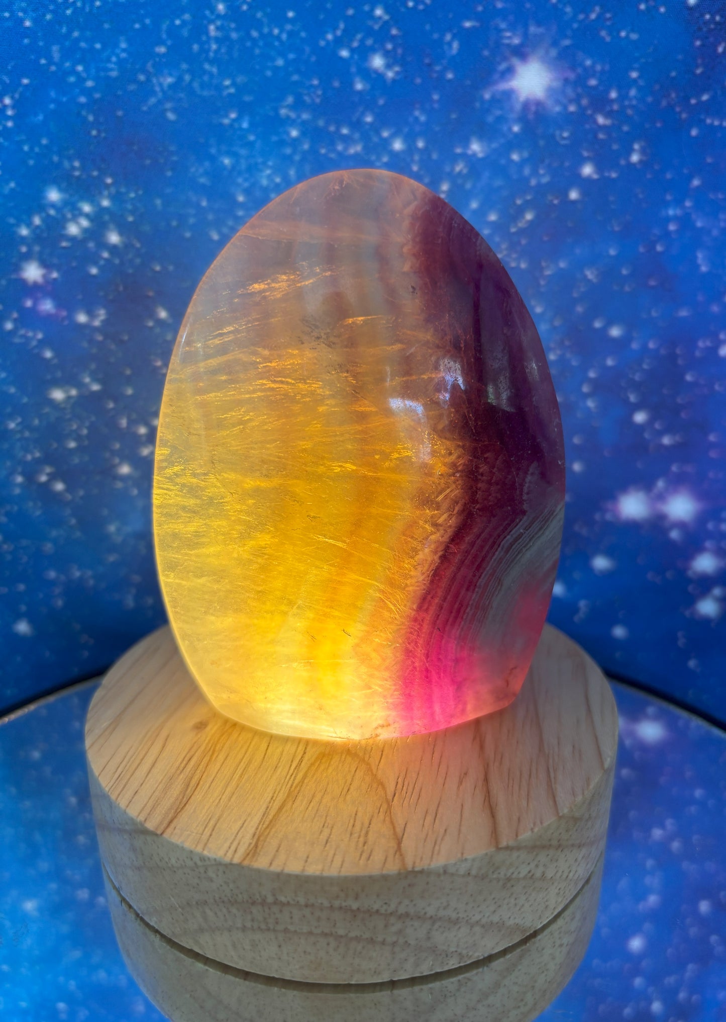 Rainbow Fluorite Free Form