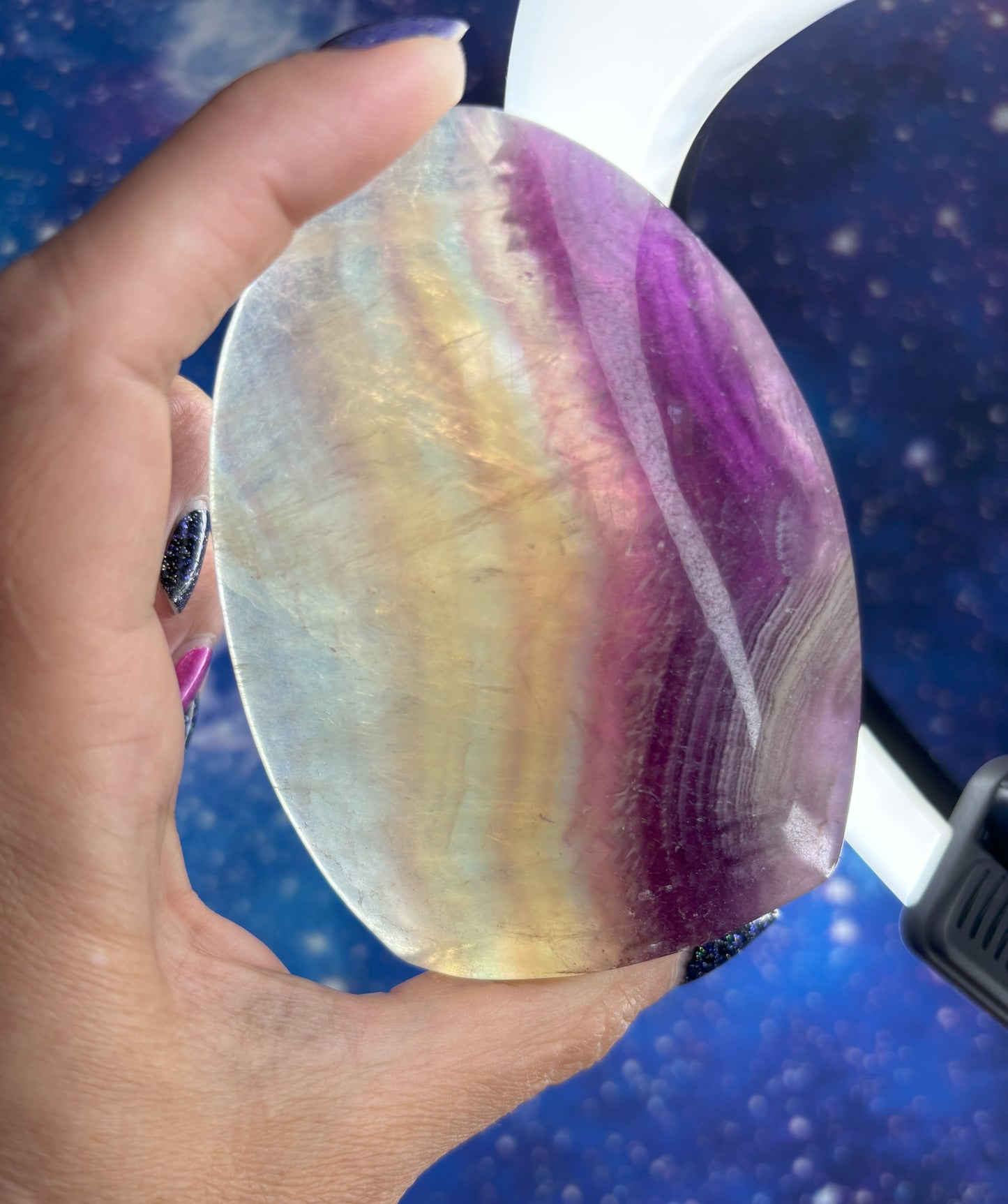 Rainbow Fluorite Free Form