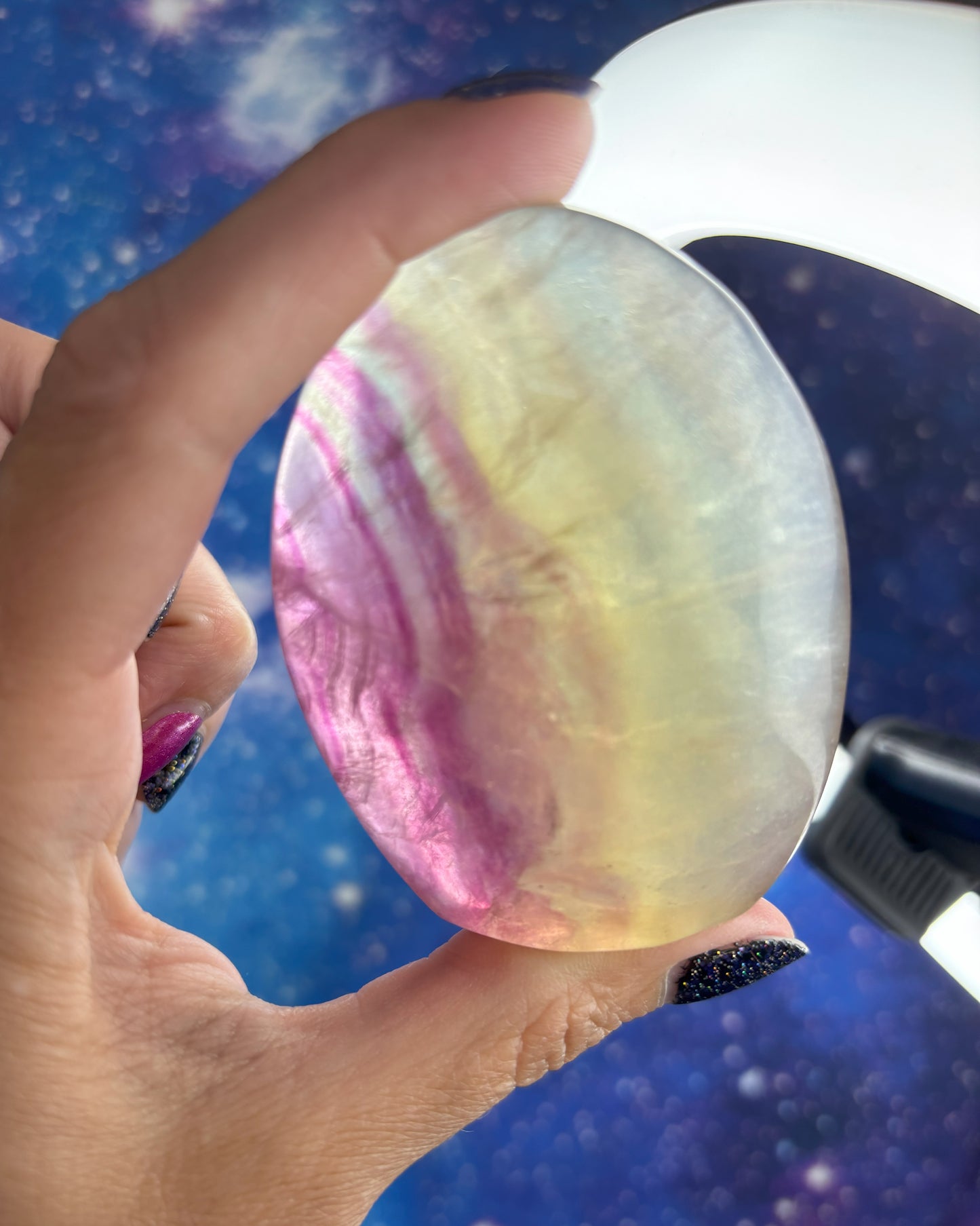 Rainbow Fluorite Free Form