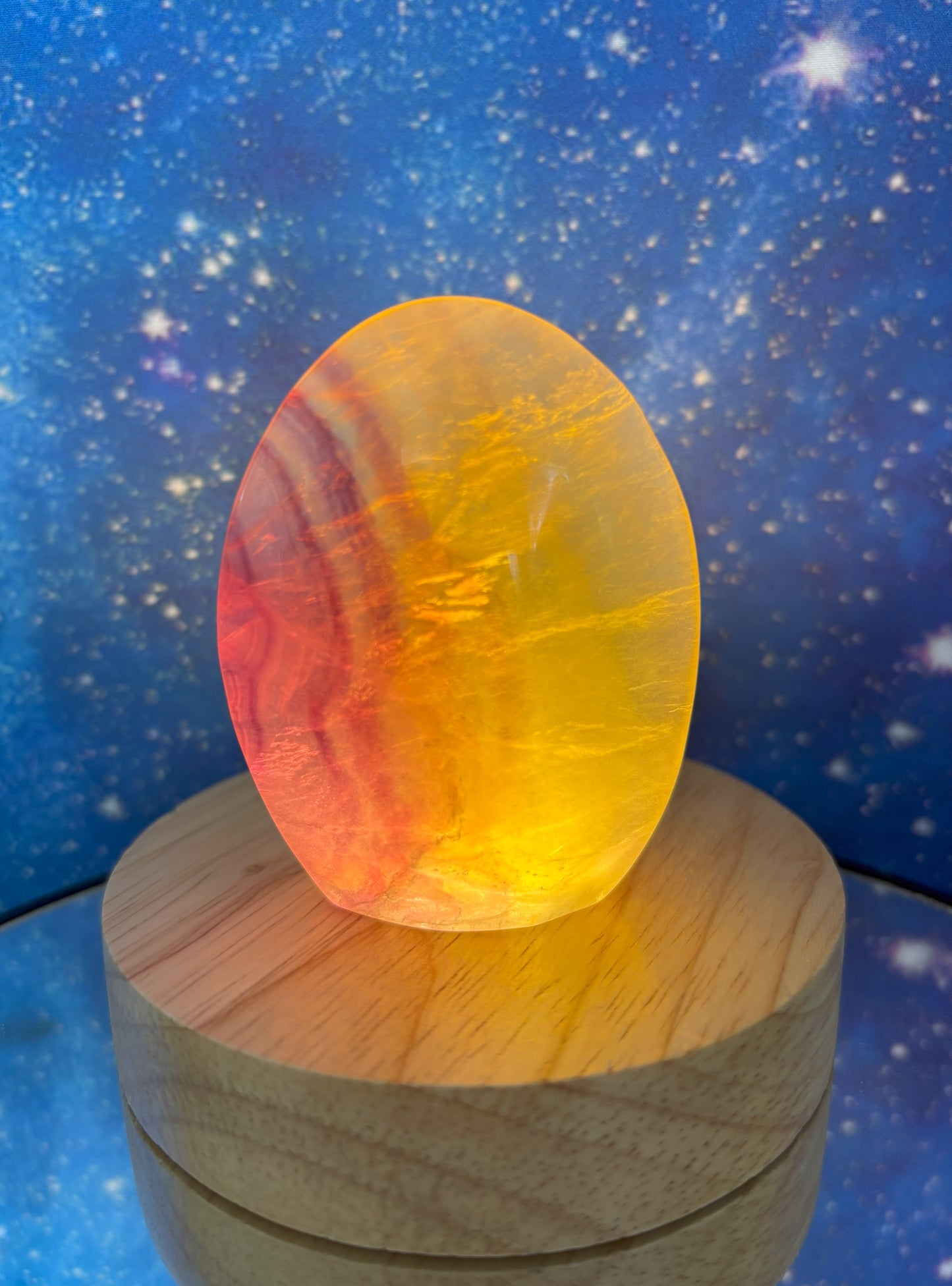 Rainbow Fluorite Free Form