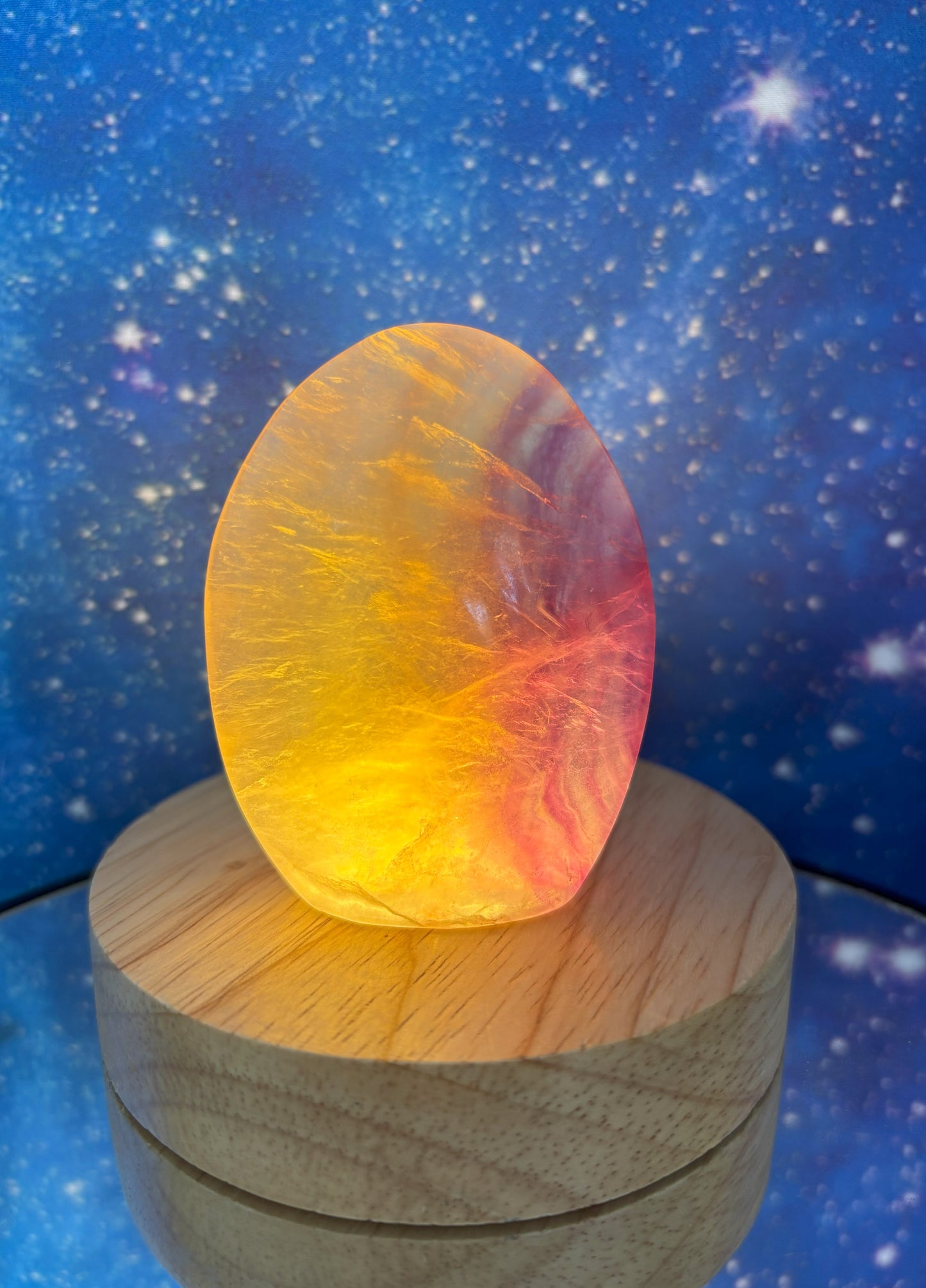 Rainbow Fluorite Free Form