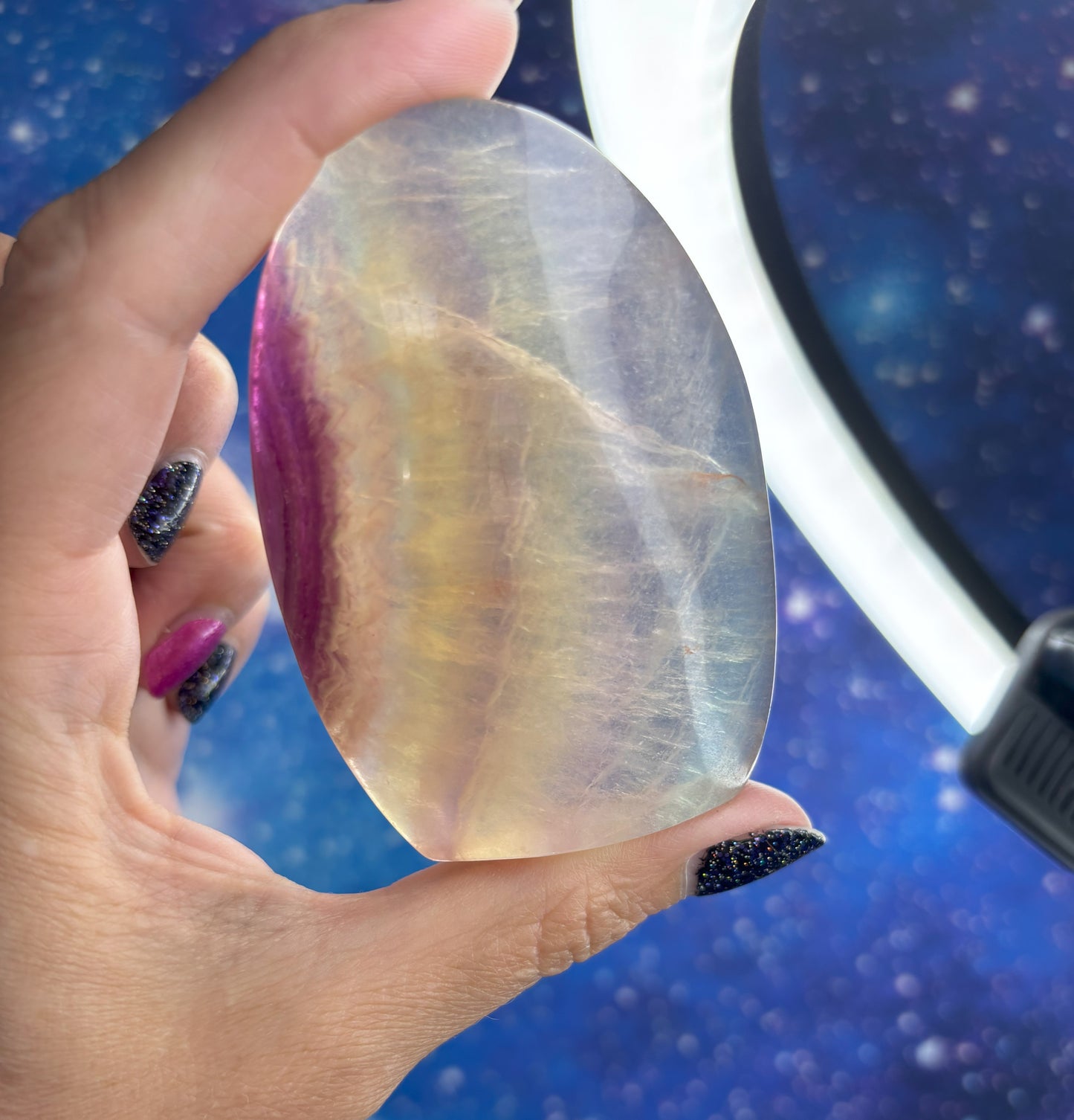 Rainbow Fluorite Free Form