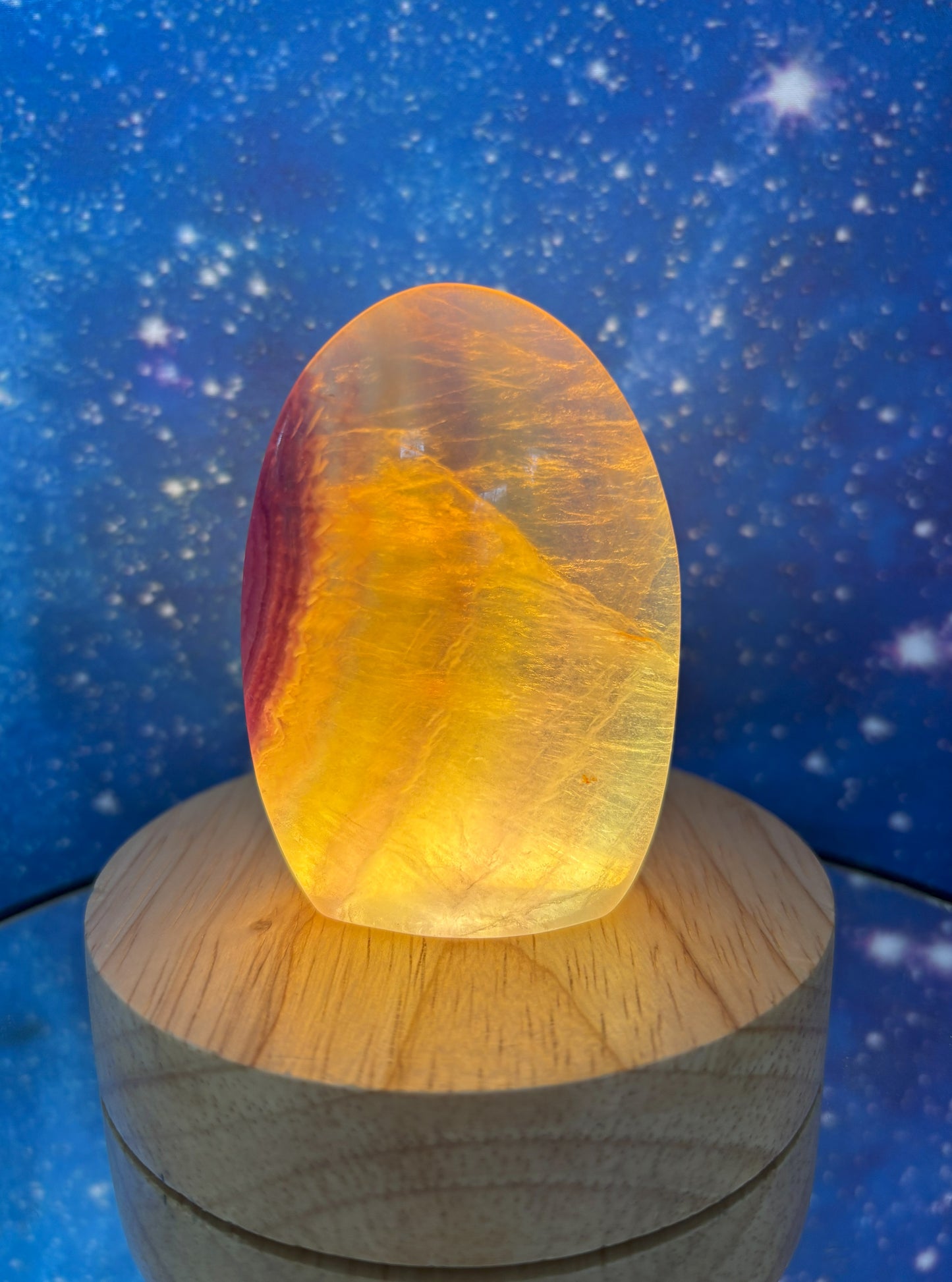 Rainbow Fluorite Free Form