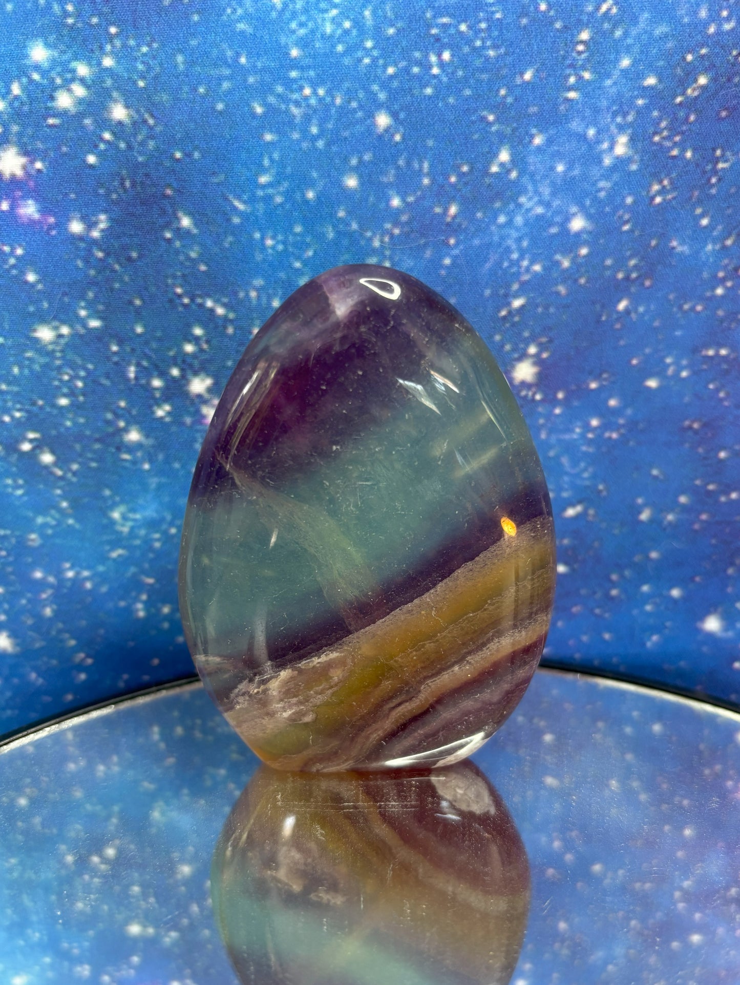 Rainbow Fluorite Free Form