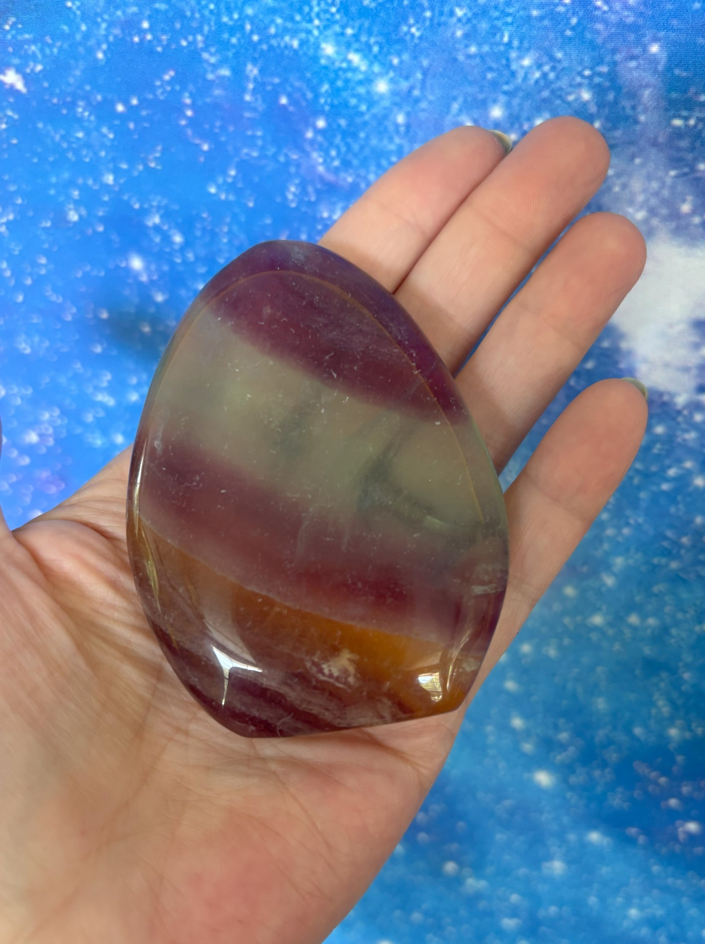 Rainbow Fluorite Free Form