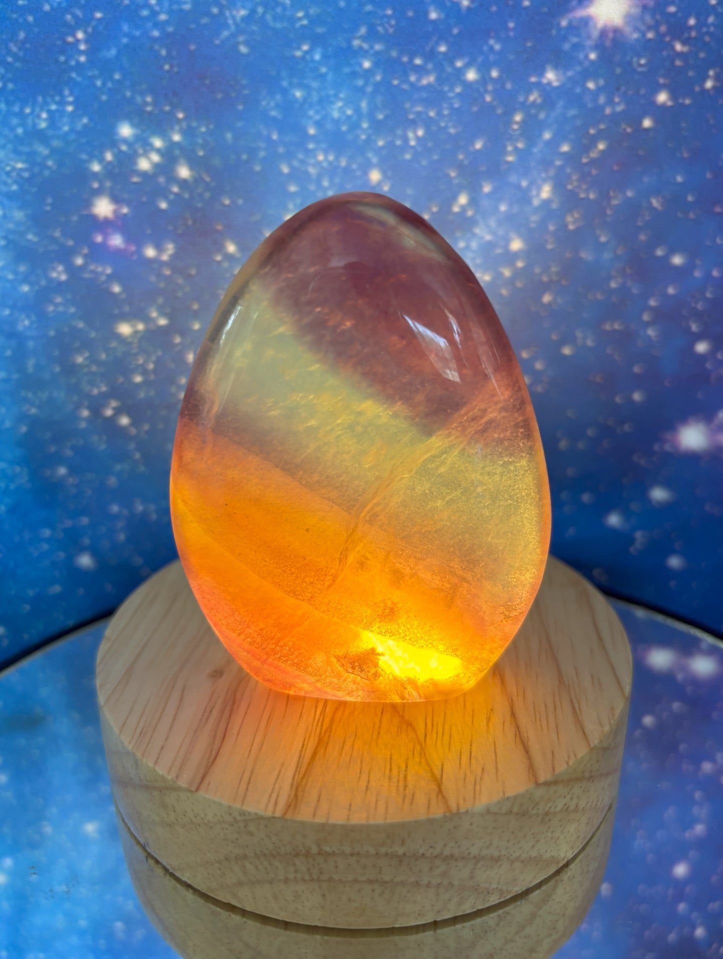 Rainbow Fluorite Free Form