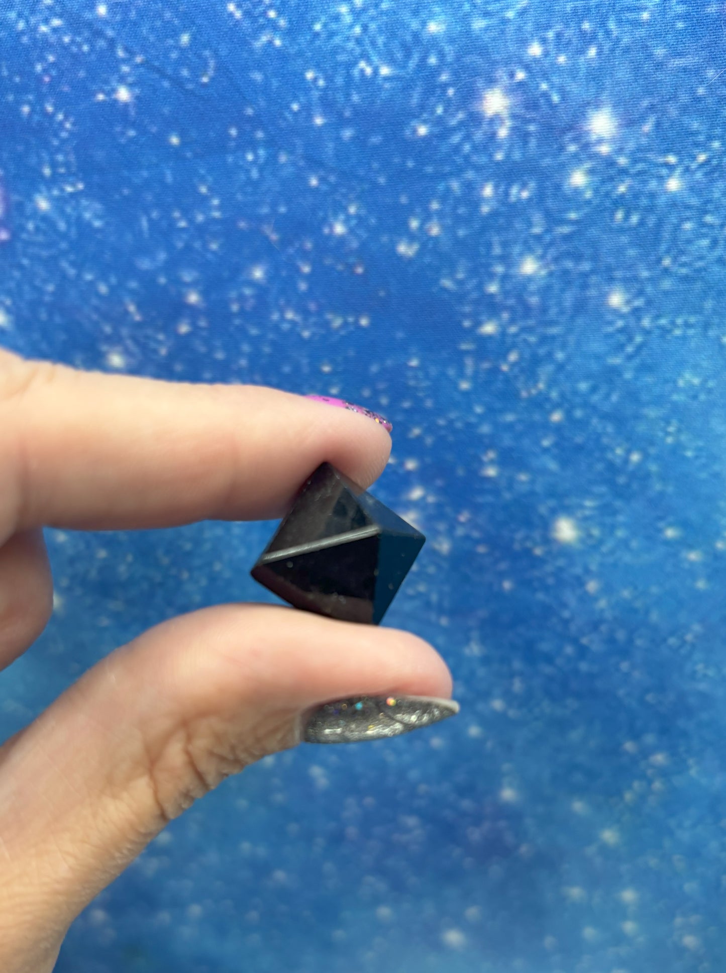 Black Tourmaline Sacred Geometry Set (7pc)