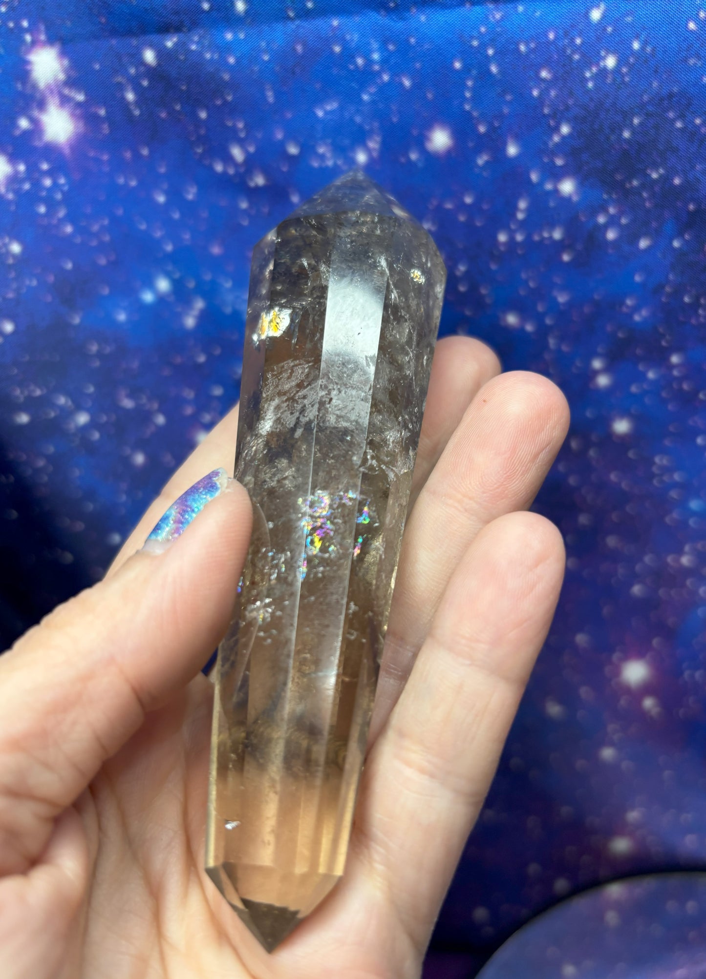 5" Smoky Quartz Vogels