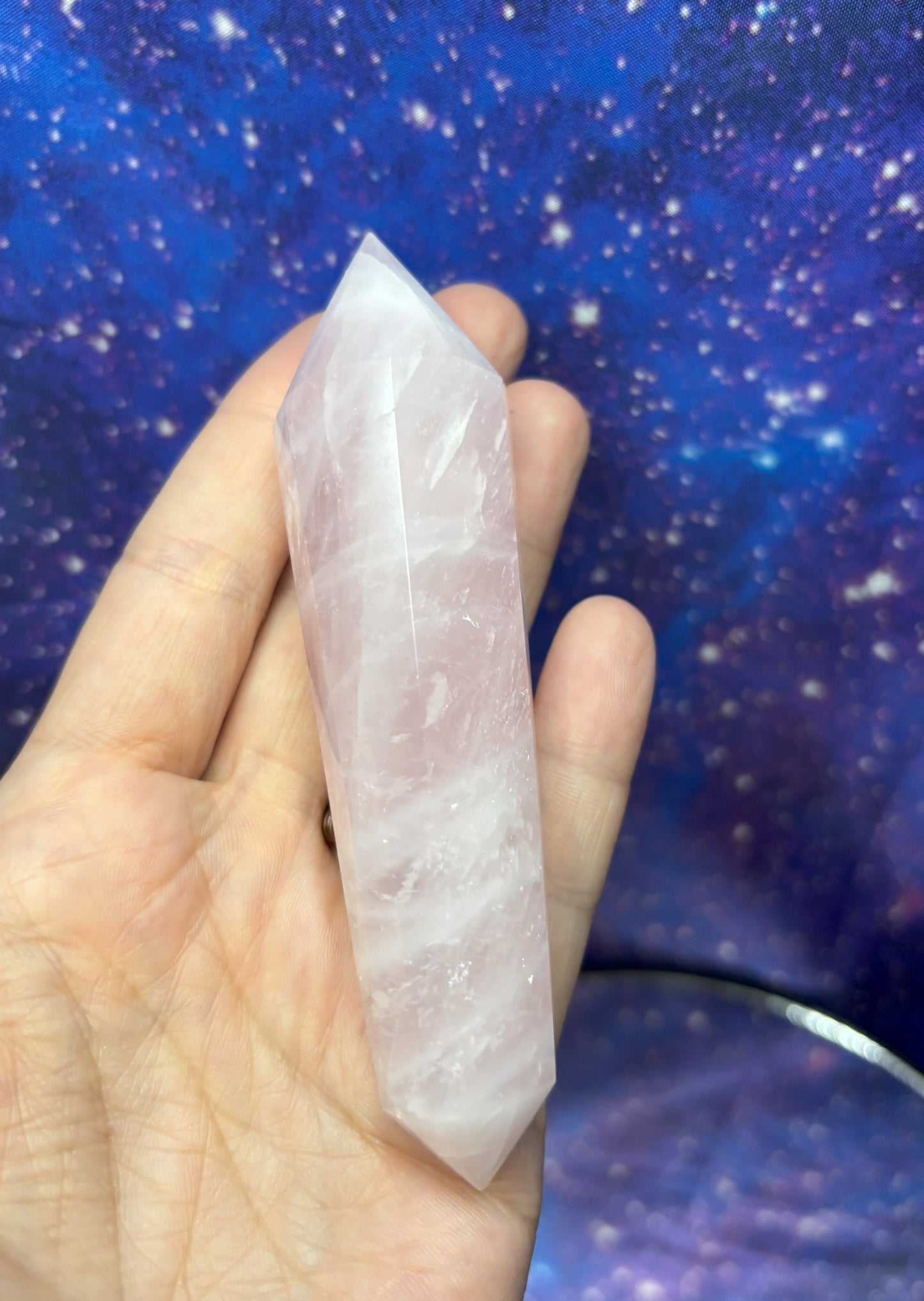 4" Rose Quartz Vogels