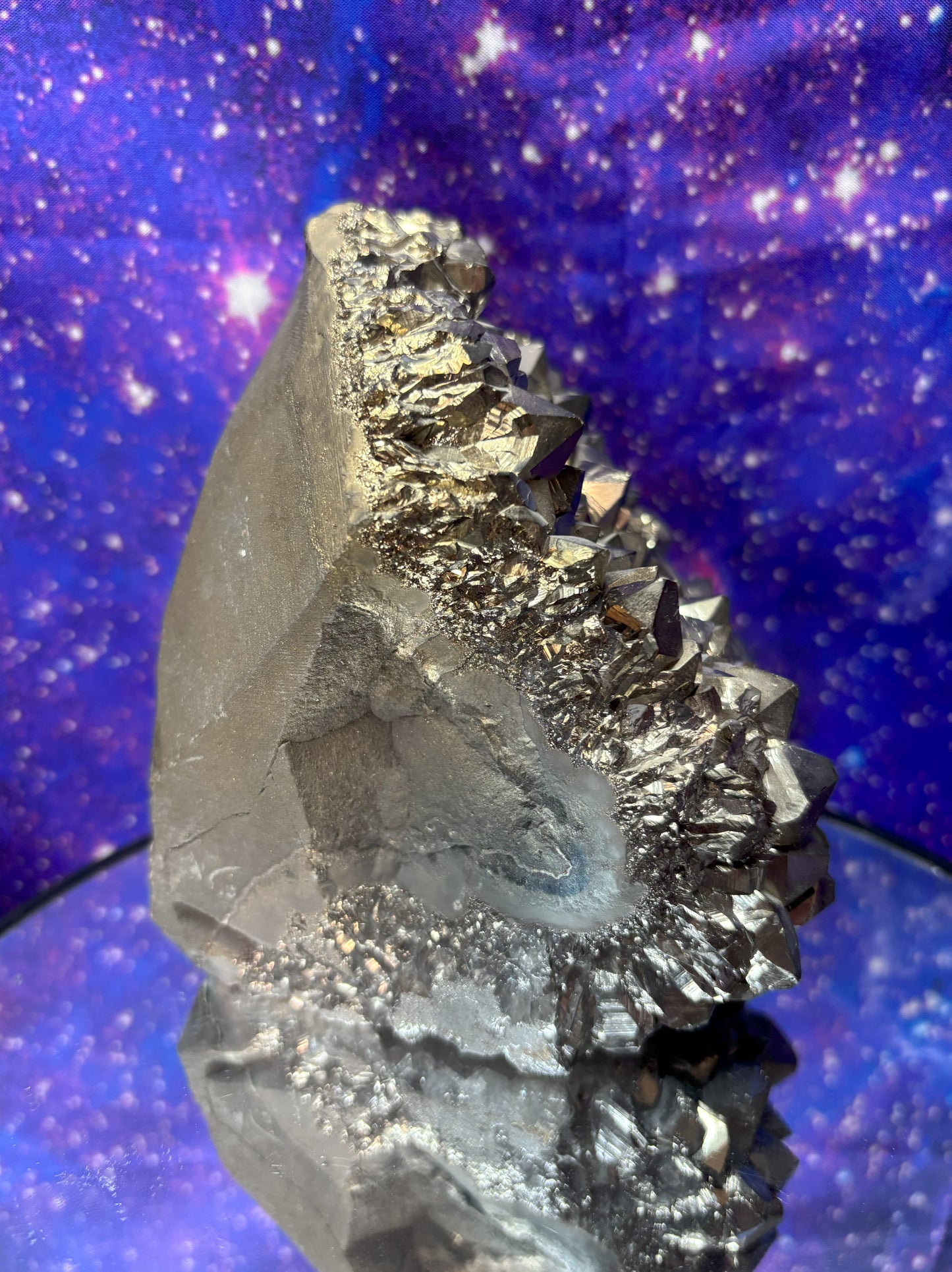 Silver Amethyst Cluster