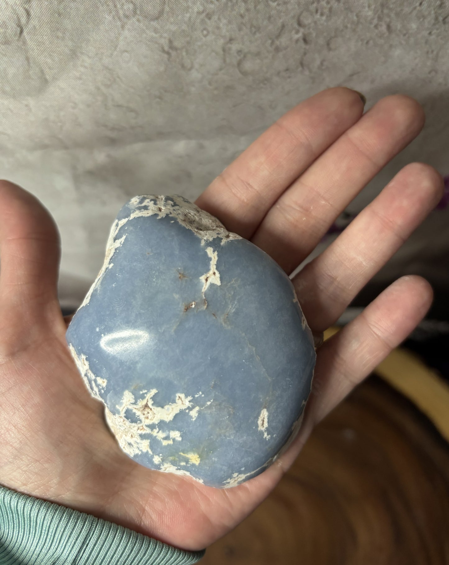 Natural Top Polished Angelite