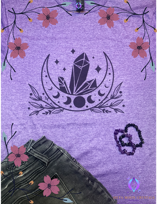 Purple Moon/Crystal Shirt