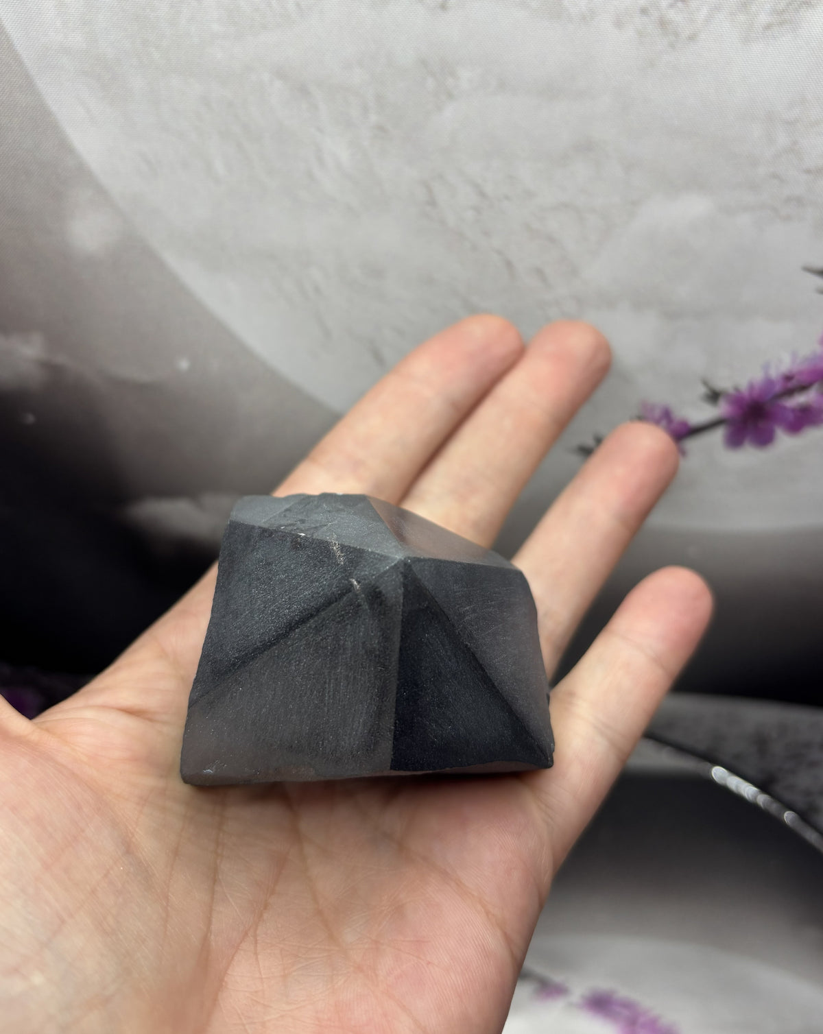 Natural Hematite Point