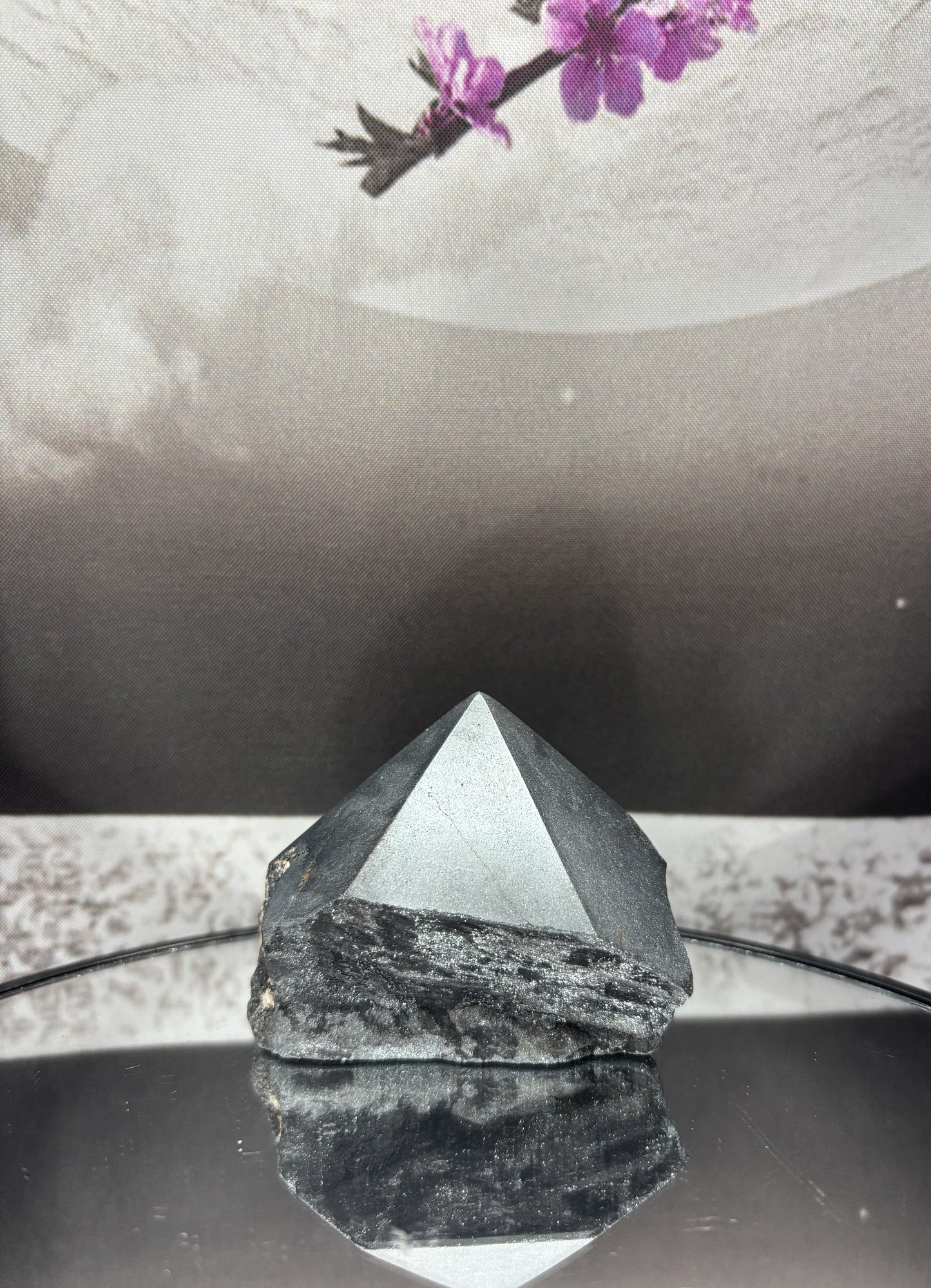 Natural Hematite Point