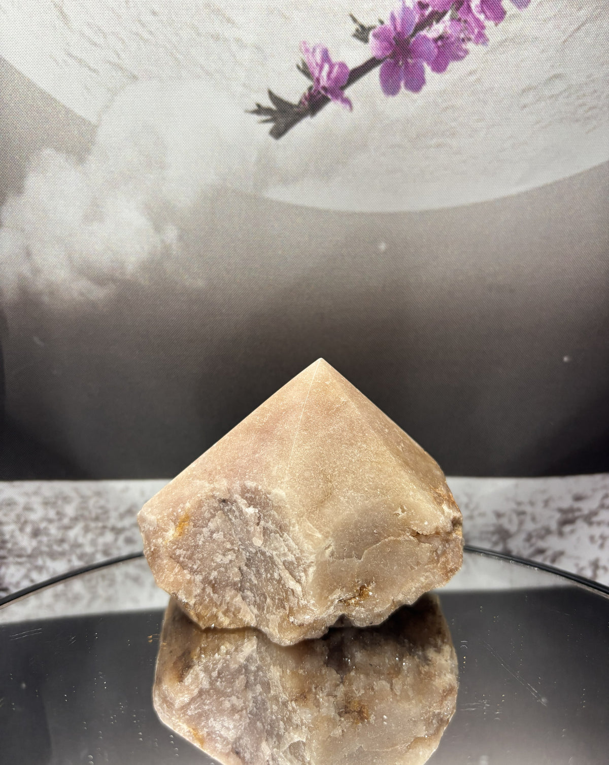 Natural Pink Amethyst Point