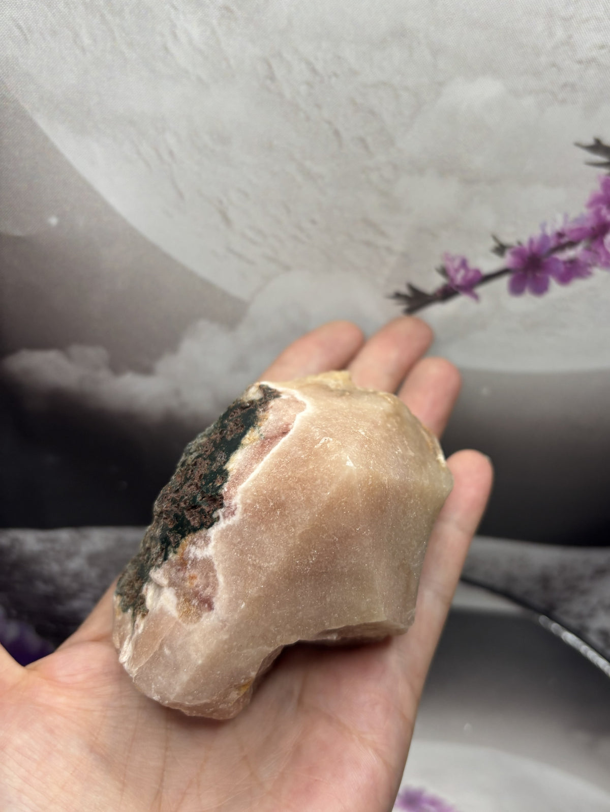 Natural Pink Amethyst Point