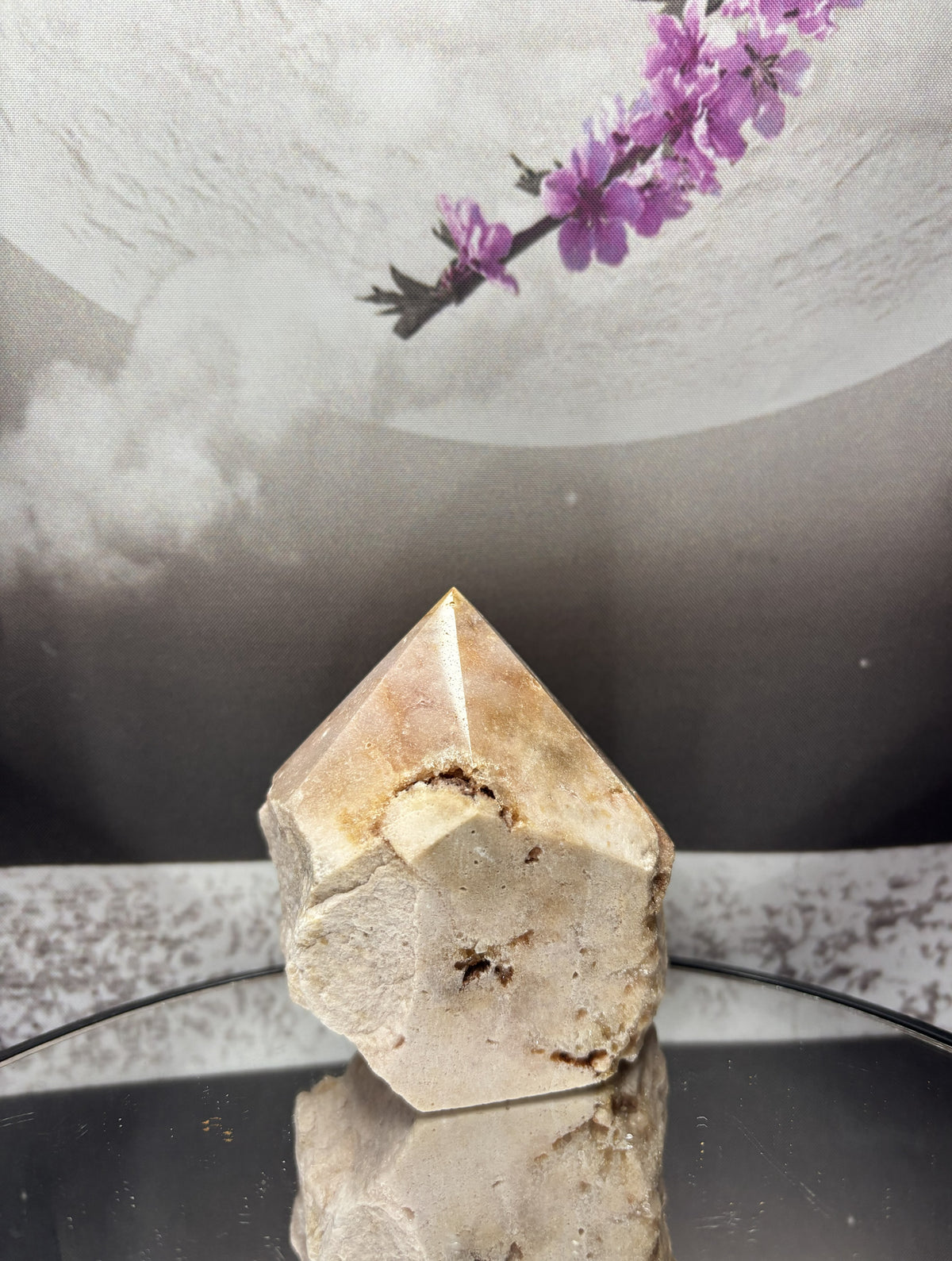 Natural Pink Amethyst Point