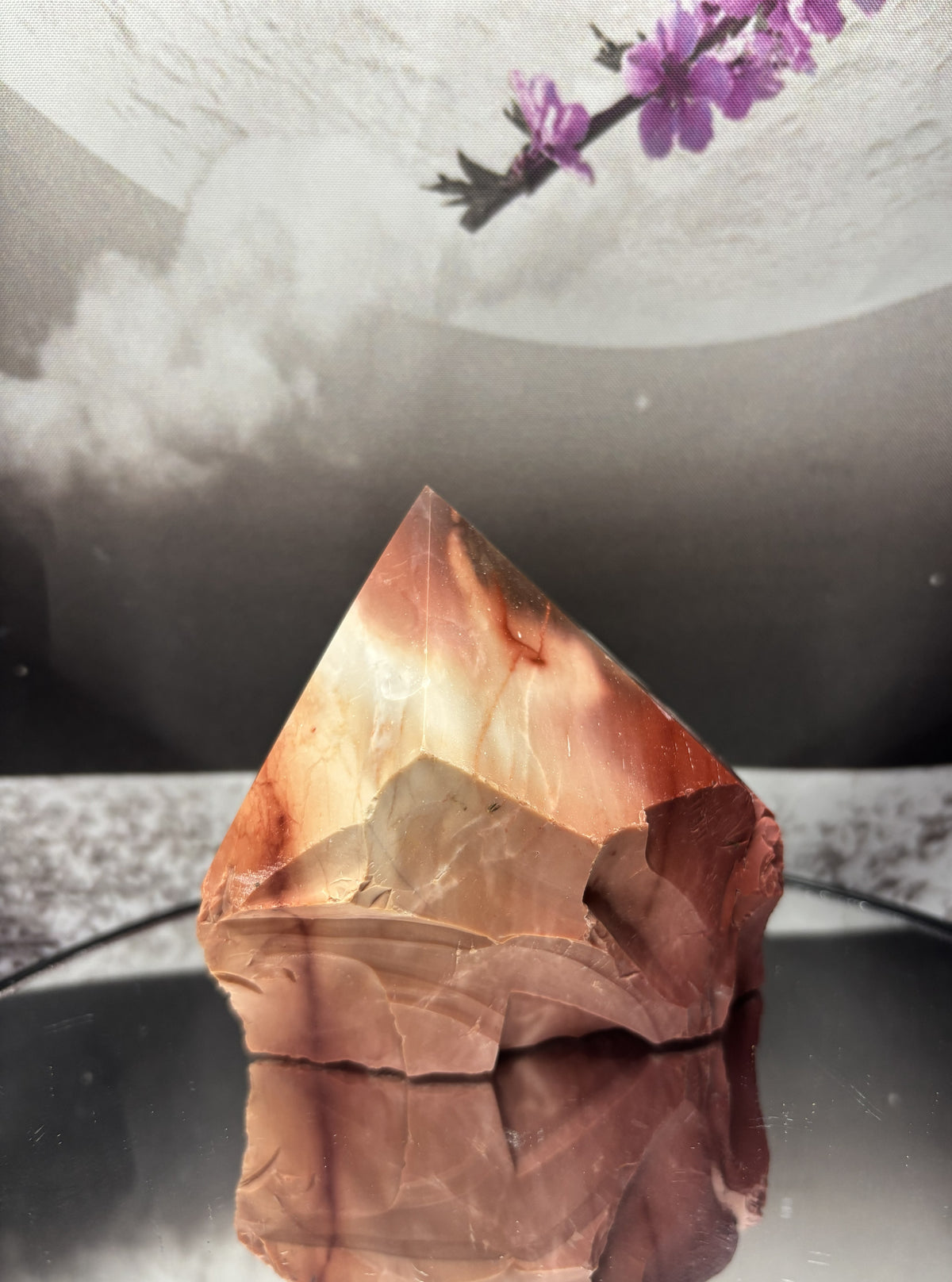 Natural Mookaite Point