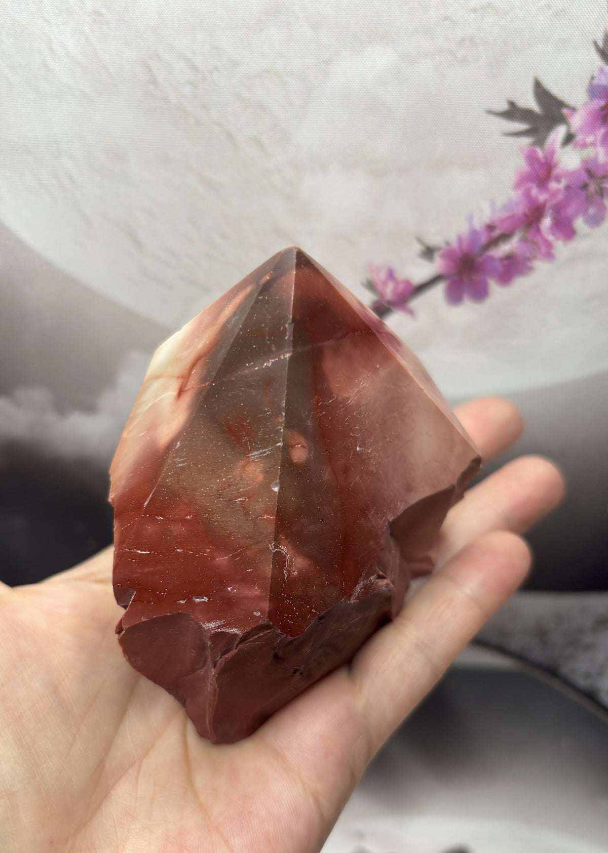 Natural Mookaite Point