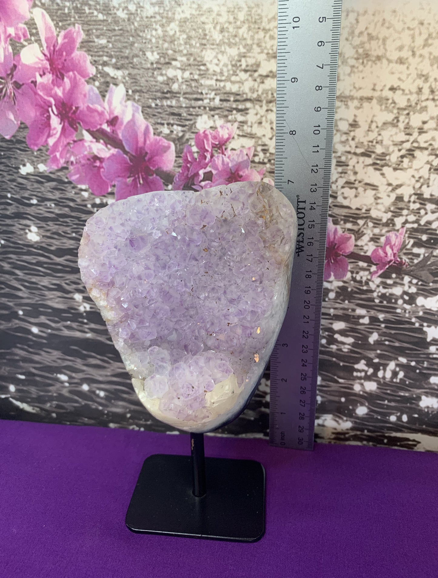 Druzy Amethyst on Stand A4