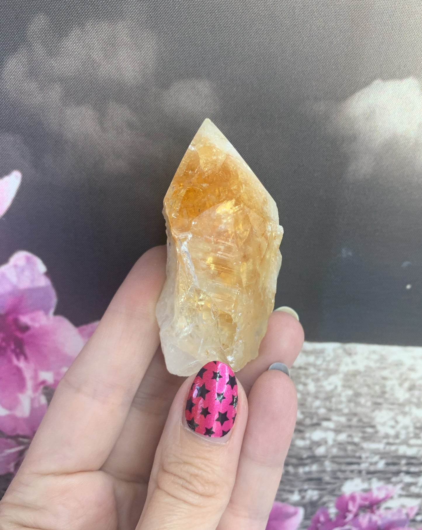 Citrine Points w/ Natural Sides