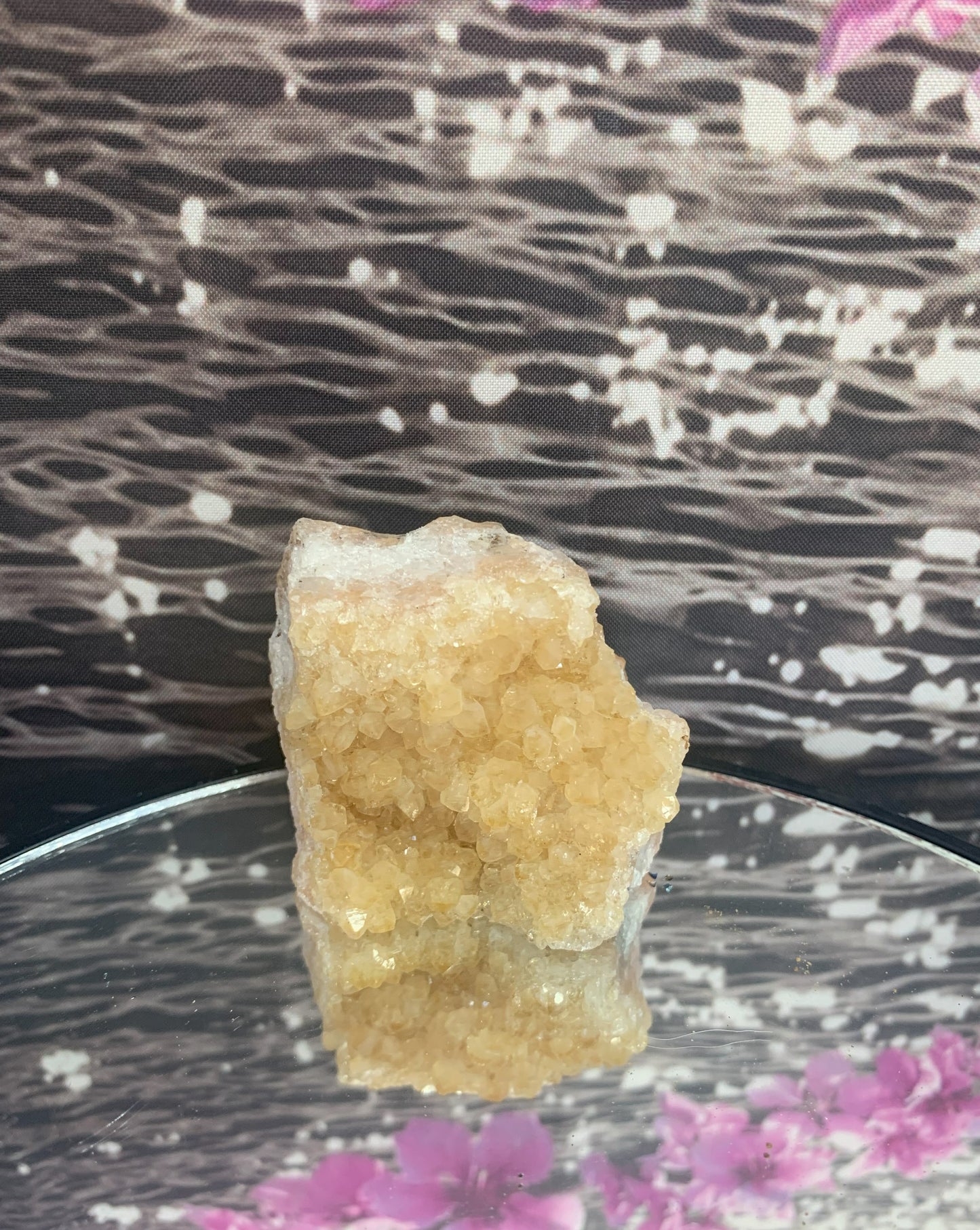 Citrine Cluster Cut Base