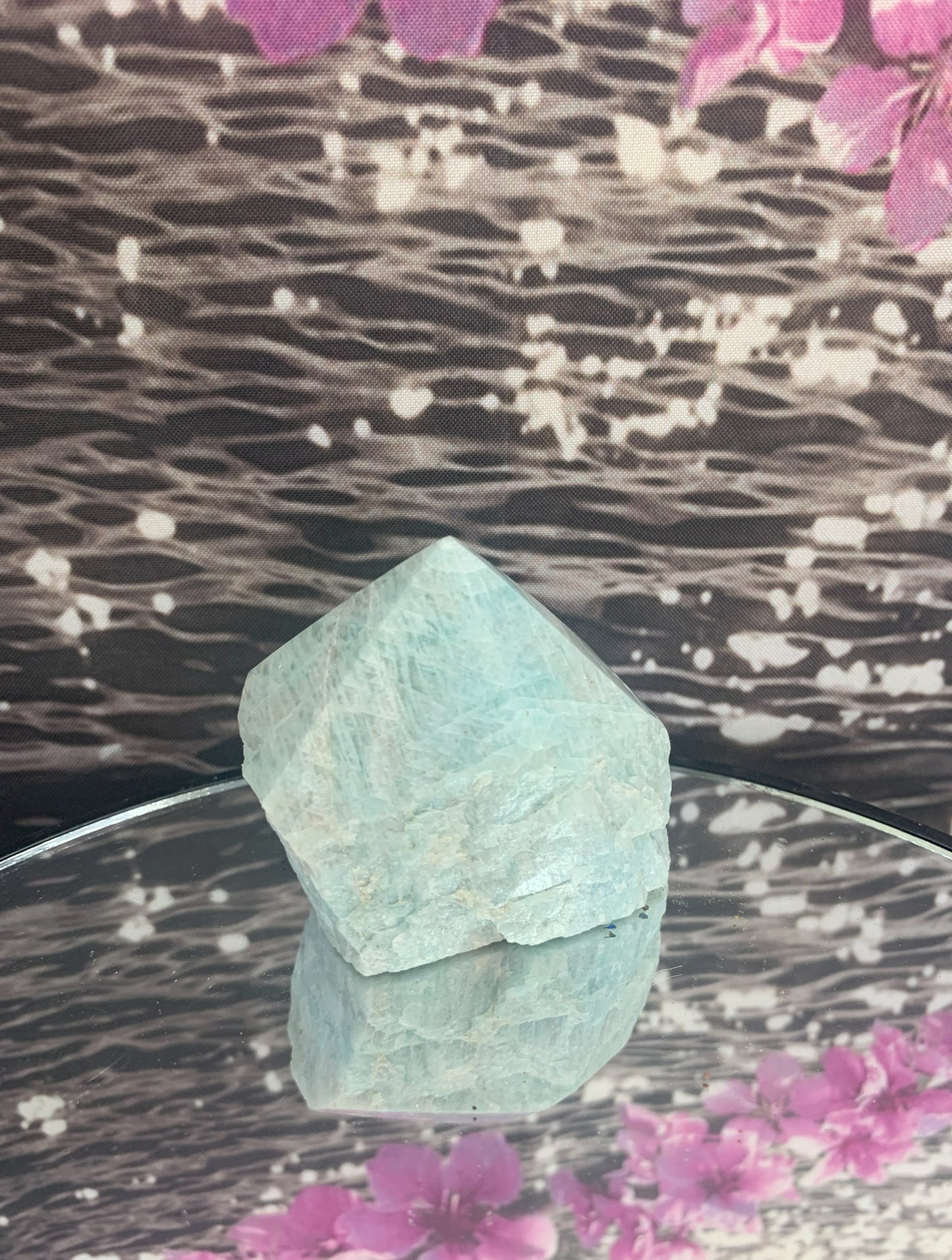 Amazonite Point w/ Natural Sides