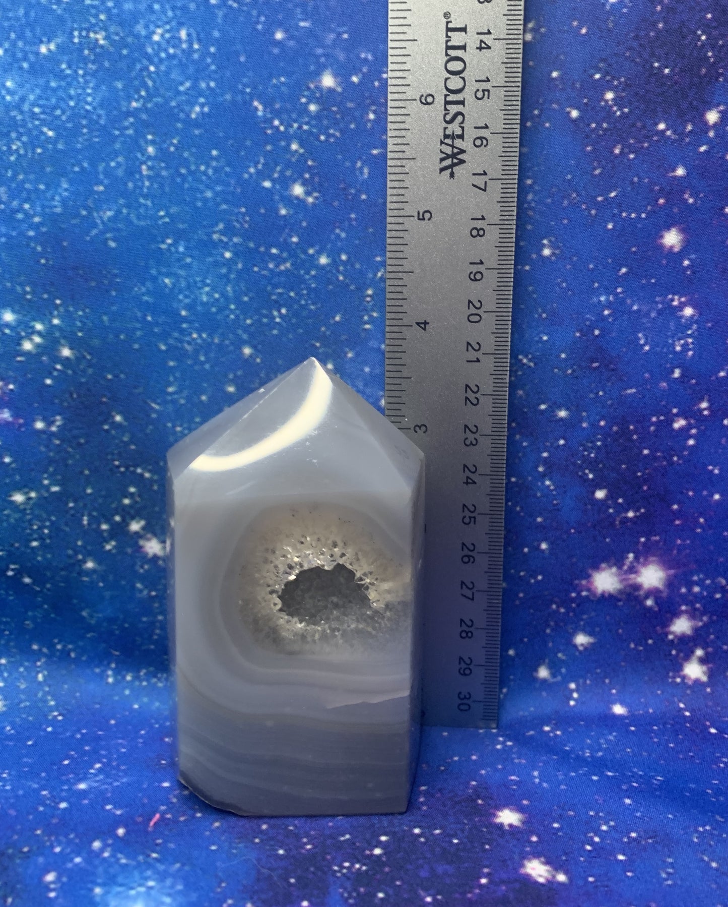 Amethyst Agate Geode Tower