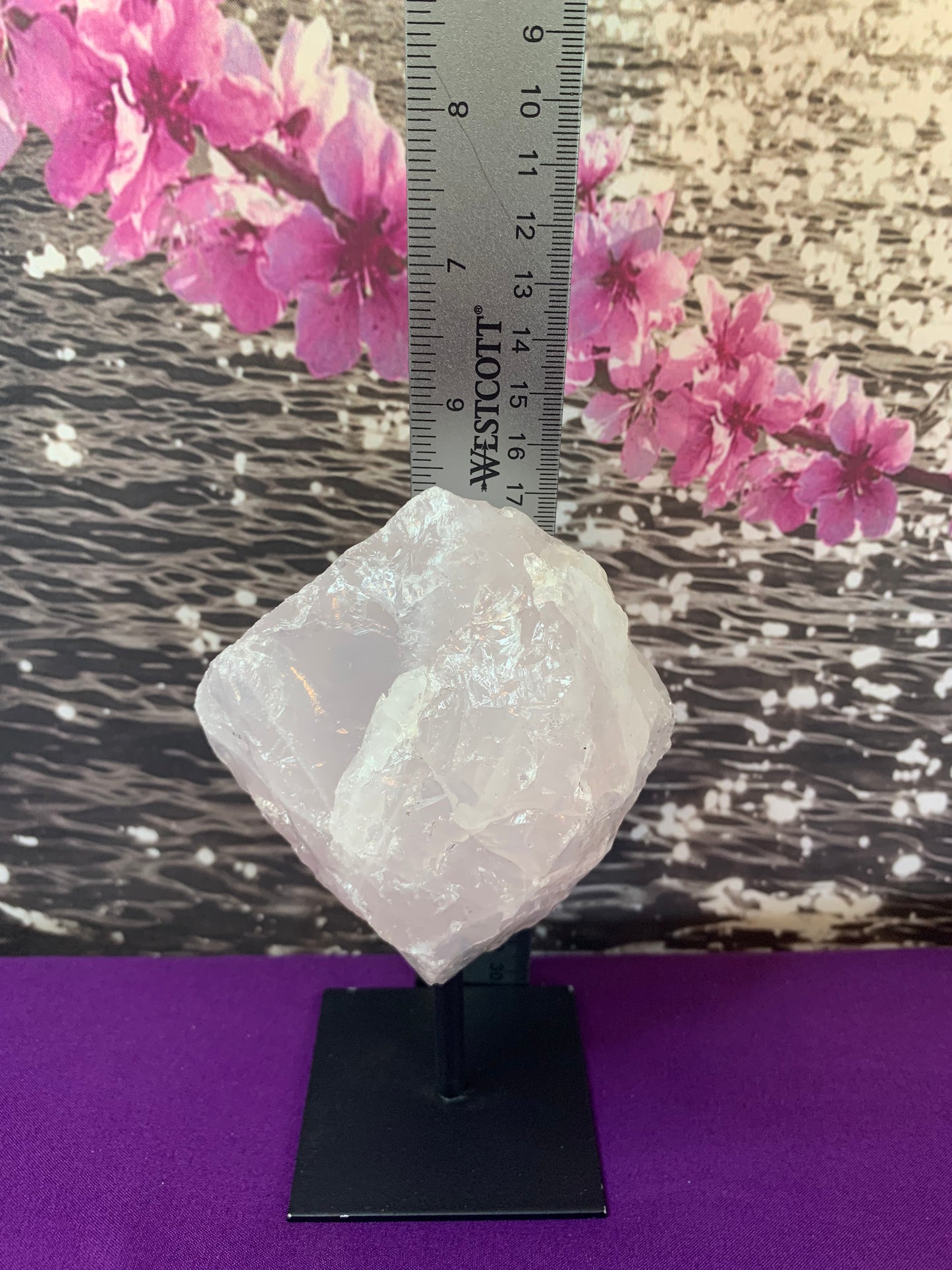 Rose Quartz on Stand