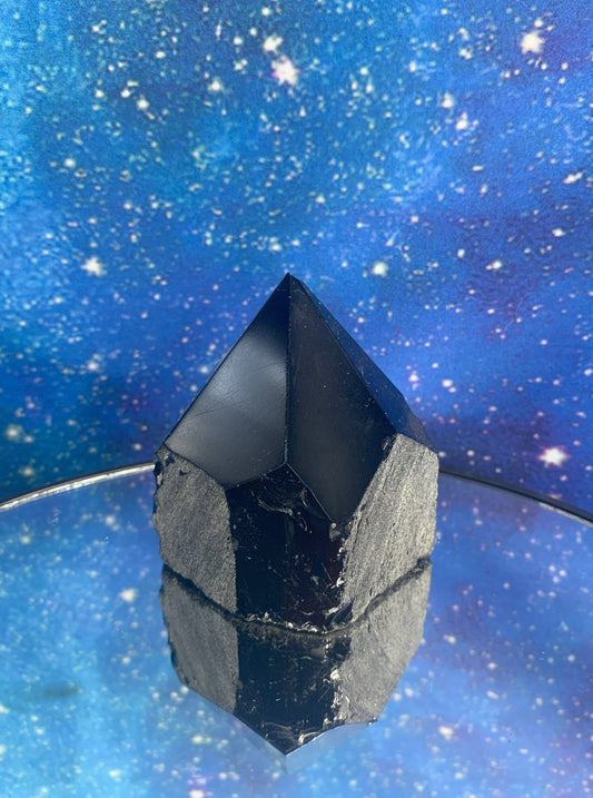 Black Obsidian Polished Point