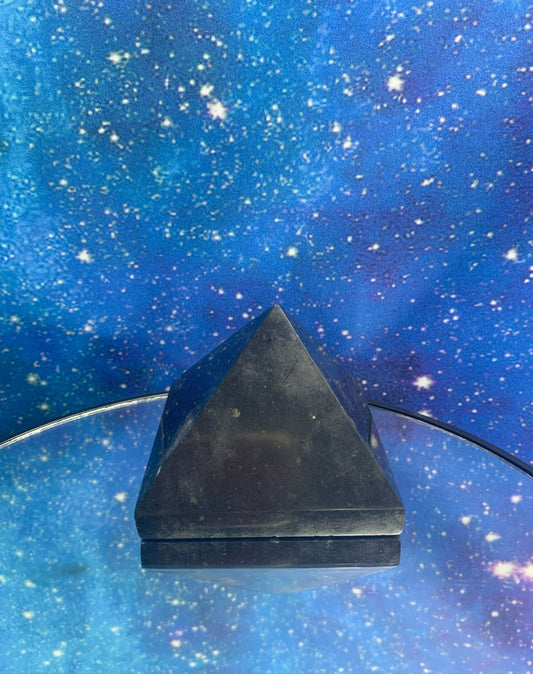 Black Tourmaline Pyramid