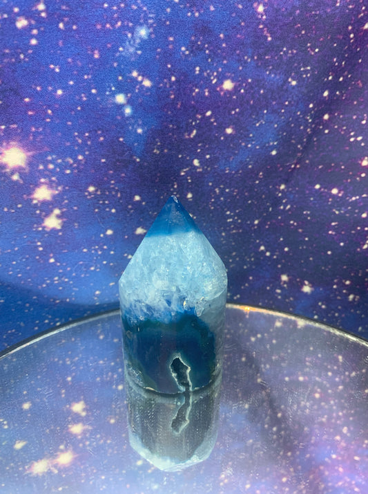 Blue Agate Pillar