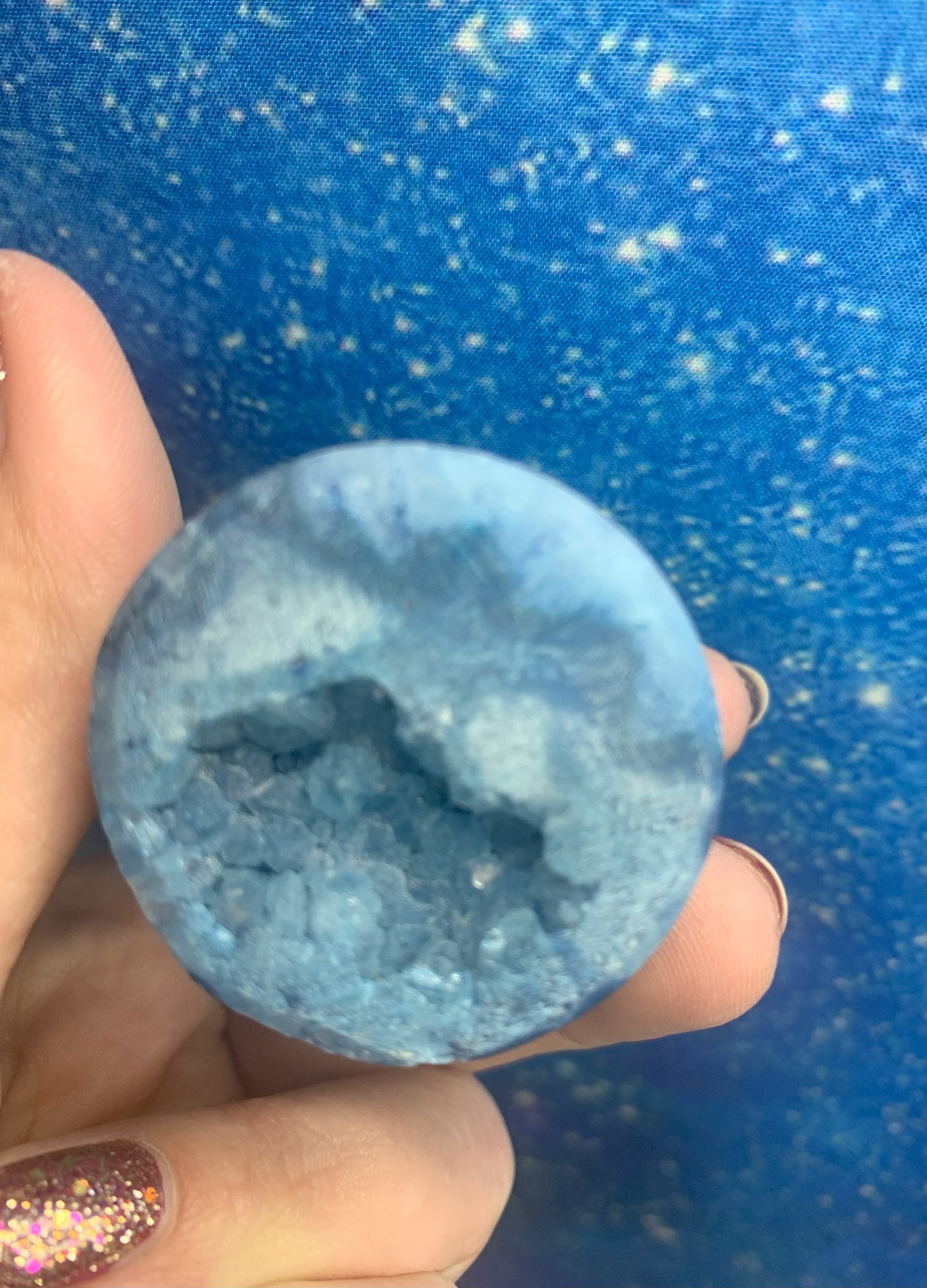 Blue Agate Pillar