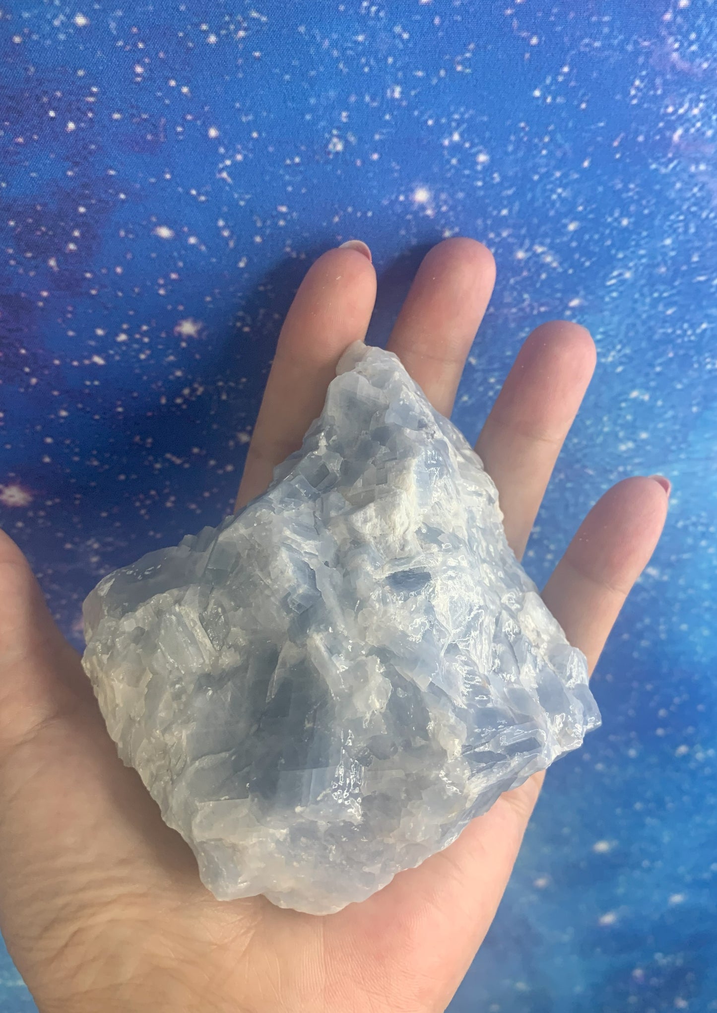 Natural Blue Calcite