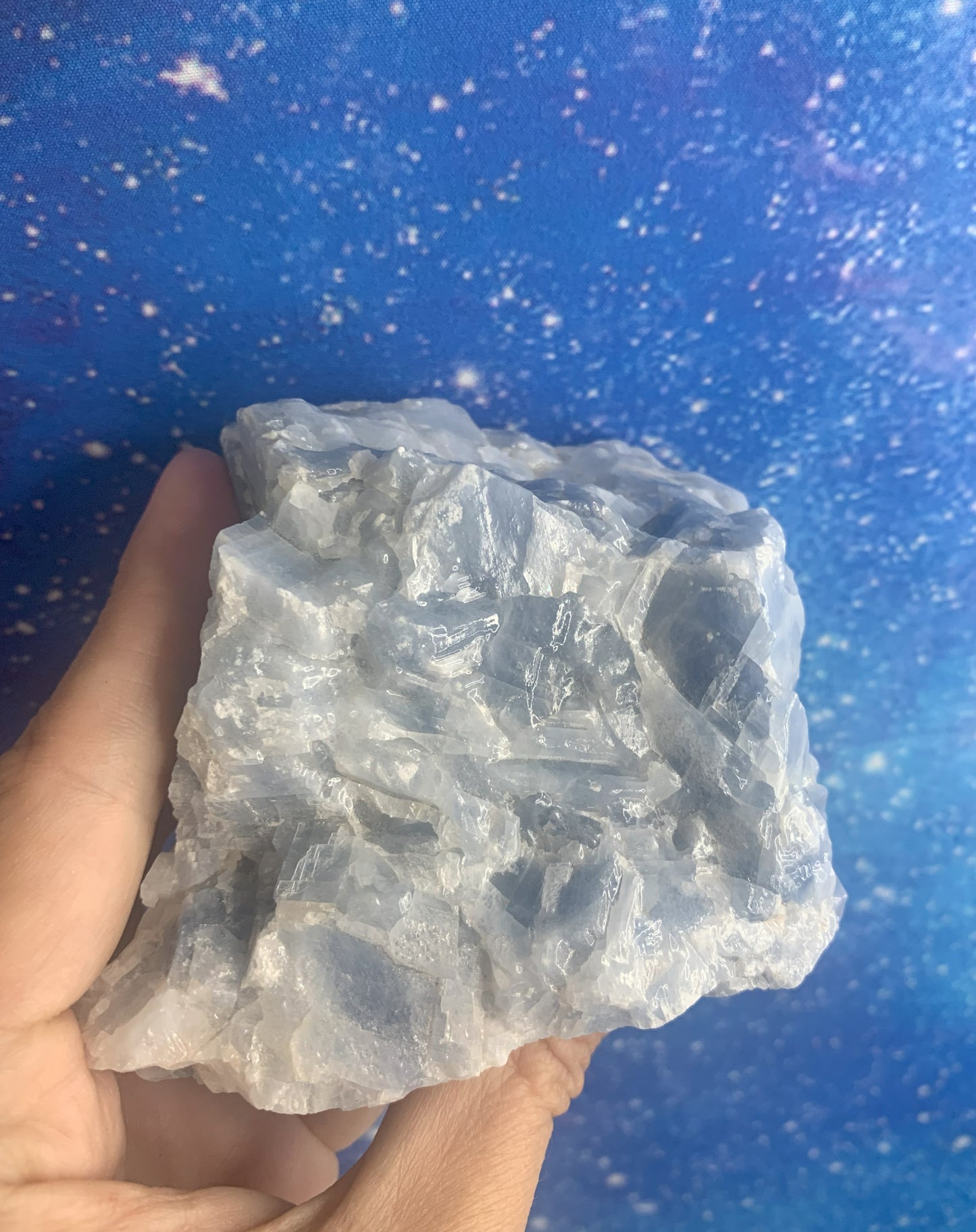 Natural Blue Calcite