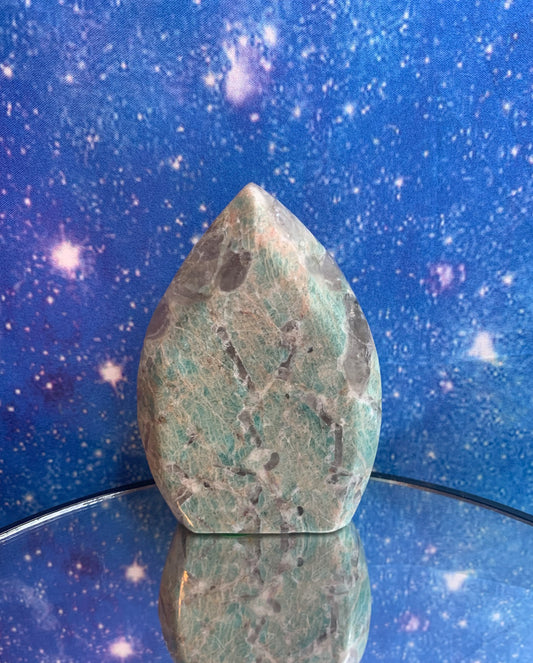 Polished Amazonite Flame