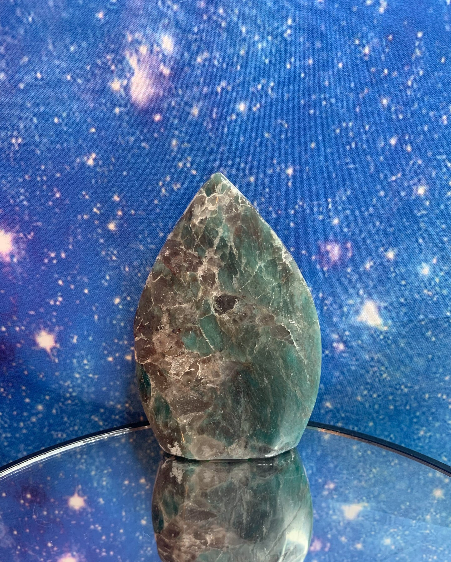 Polished Amazonite Flame