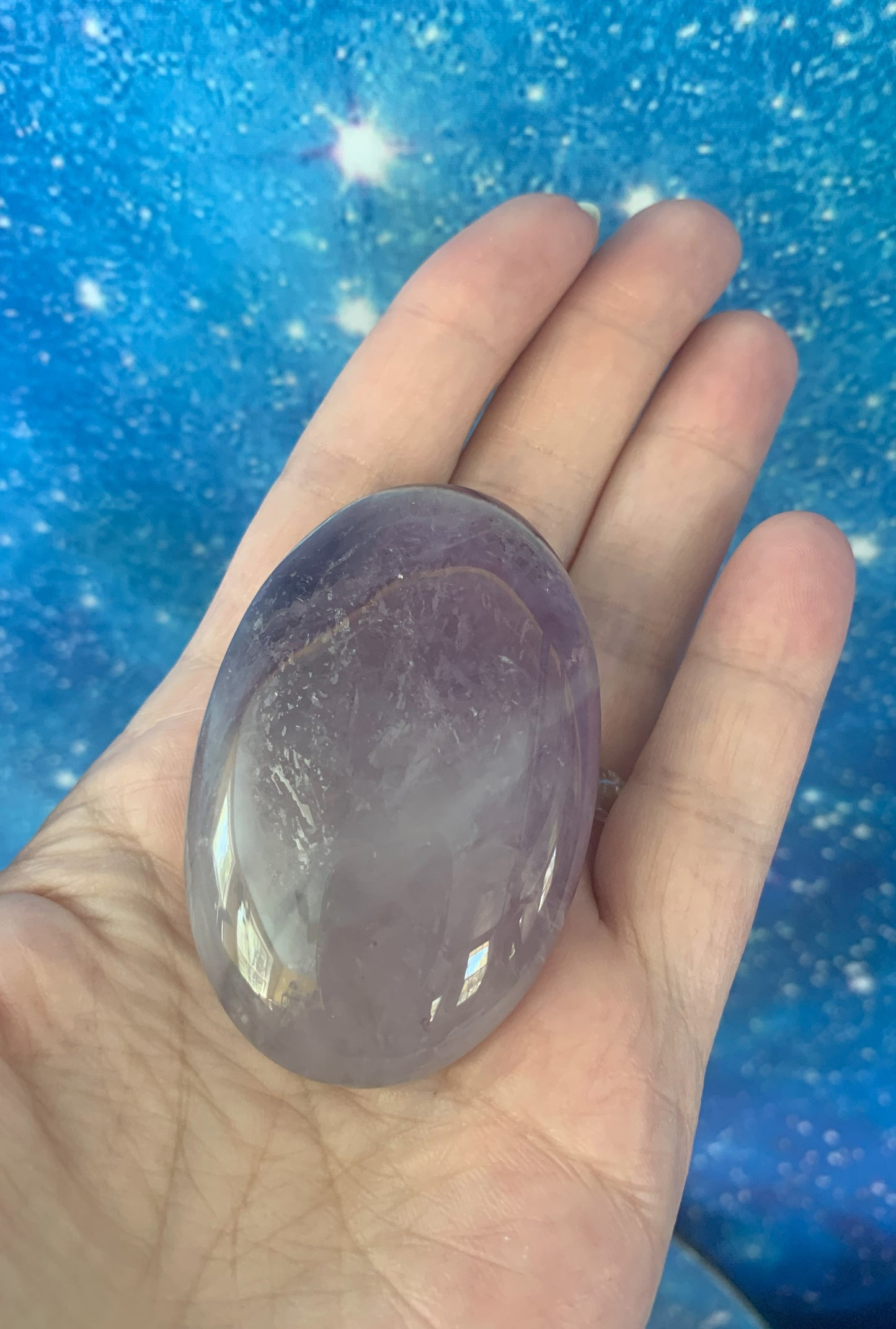 Amethyst Palm Stones