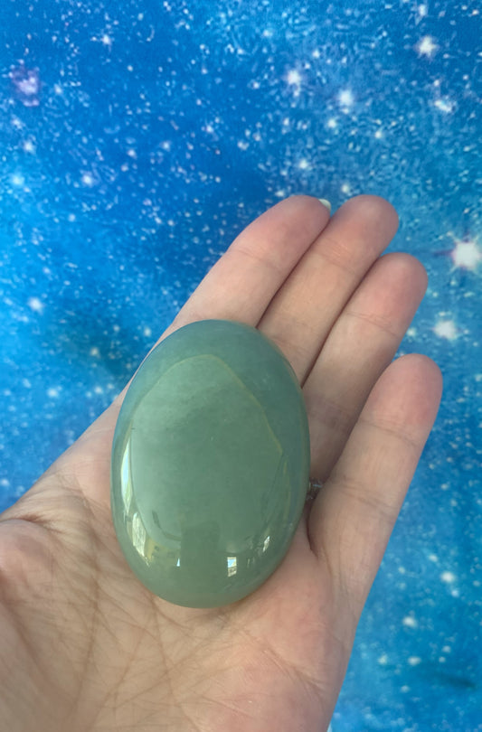 Green Aventurine Palm Stones