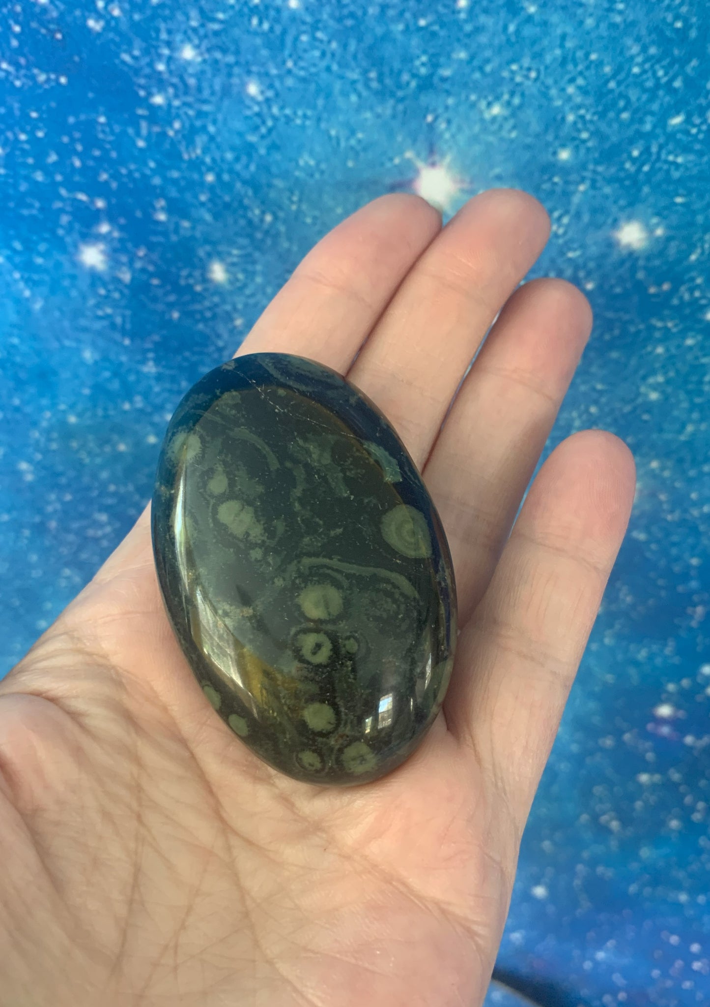 Kambaba Jasper Palm Stones