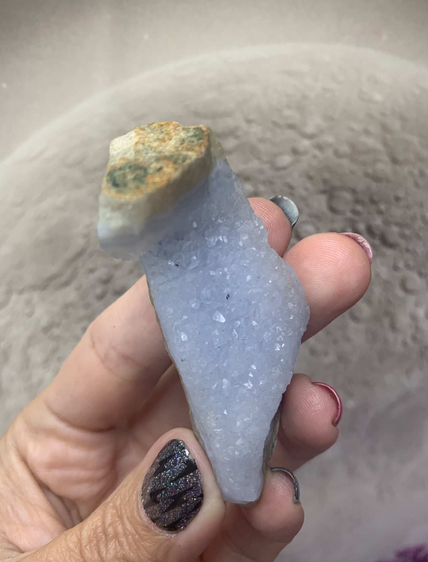 Druzy Blue Lace Agate (rough)