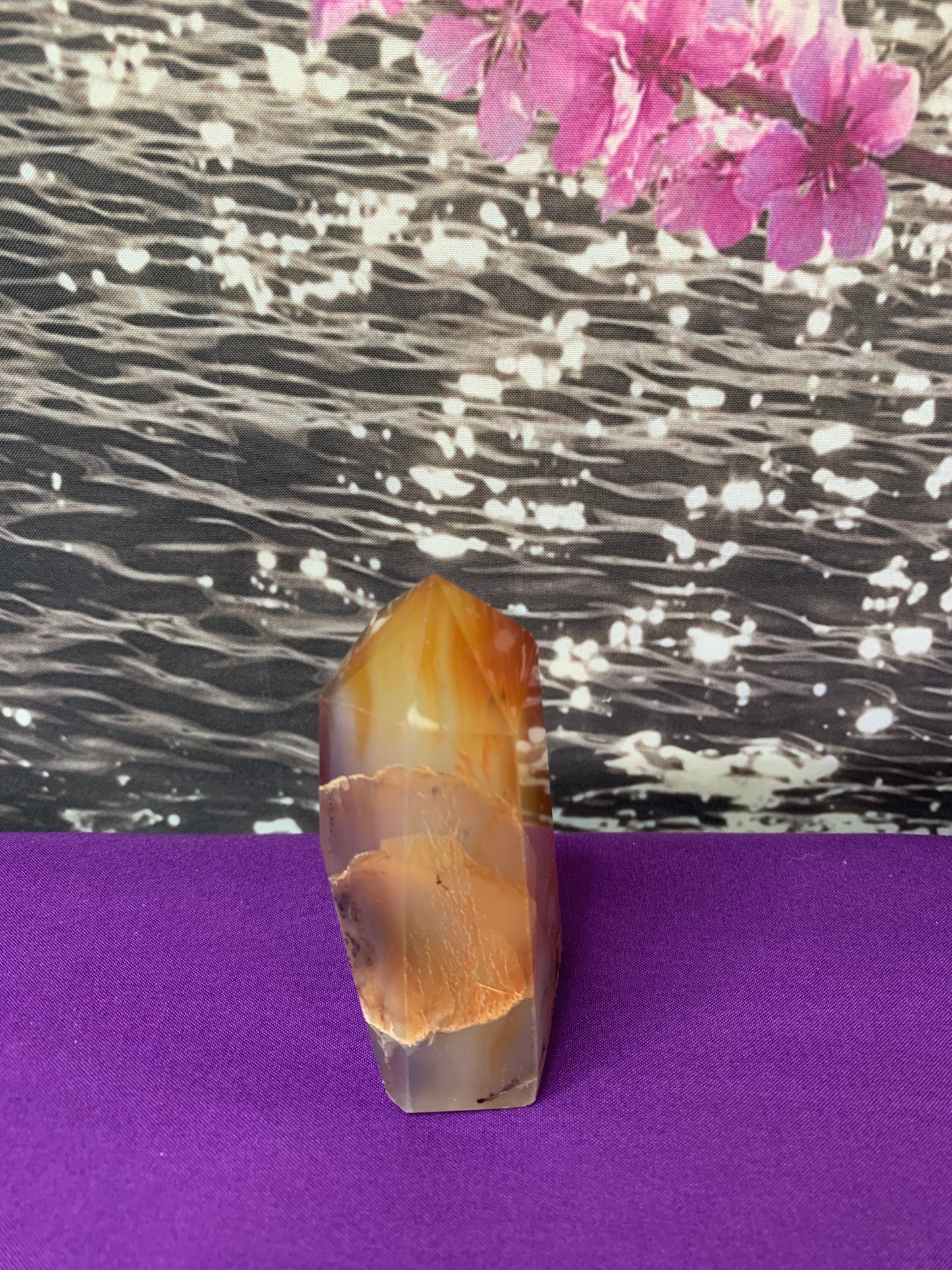 Druzy Carnelian Tower