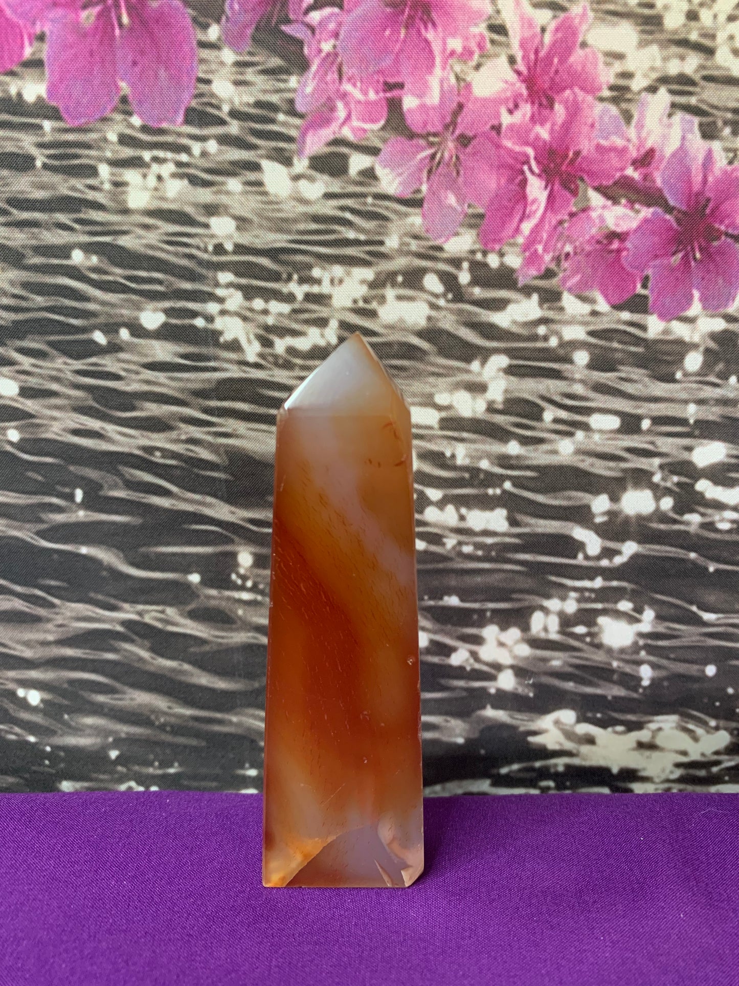 Druzy Carnelian Tower