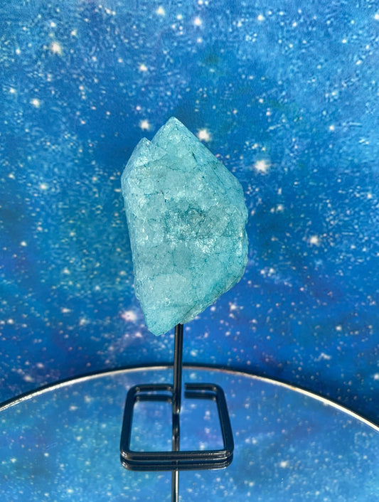 Dyed Quartz on Stand