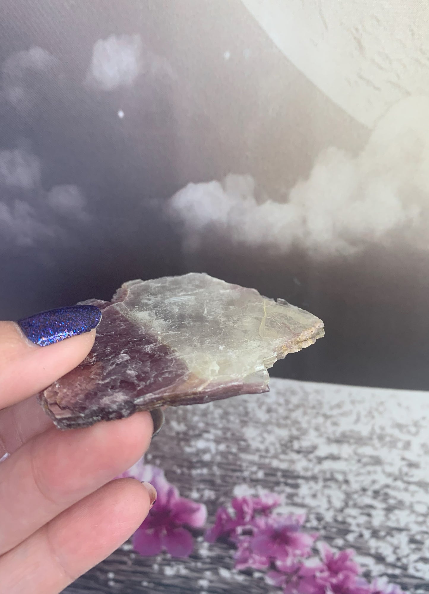 Lepidolite With Mica