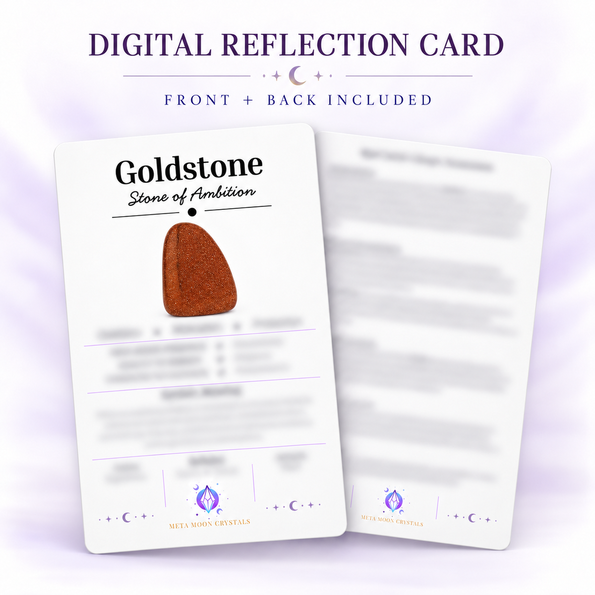 Goldstone Digital Reflection Card